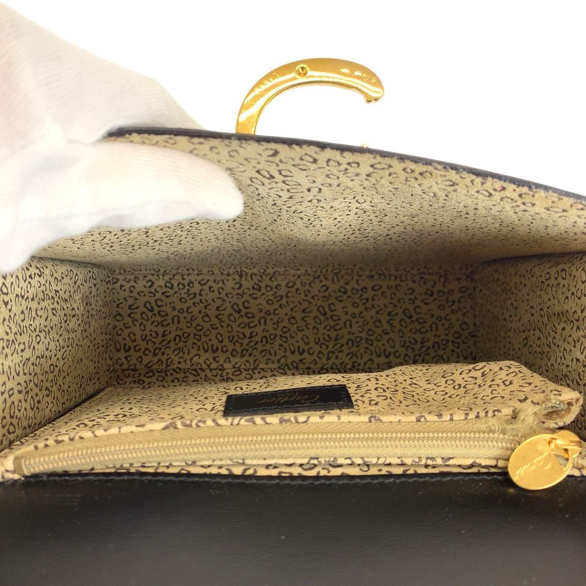 Cartier Cartier Cartier Panthere Leather Handbag Leather Handbag DUTY FREE for USA Size ONE SIZE - 9 Thumbnail