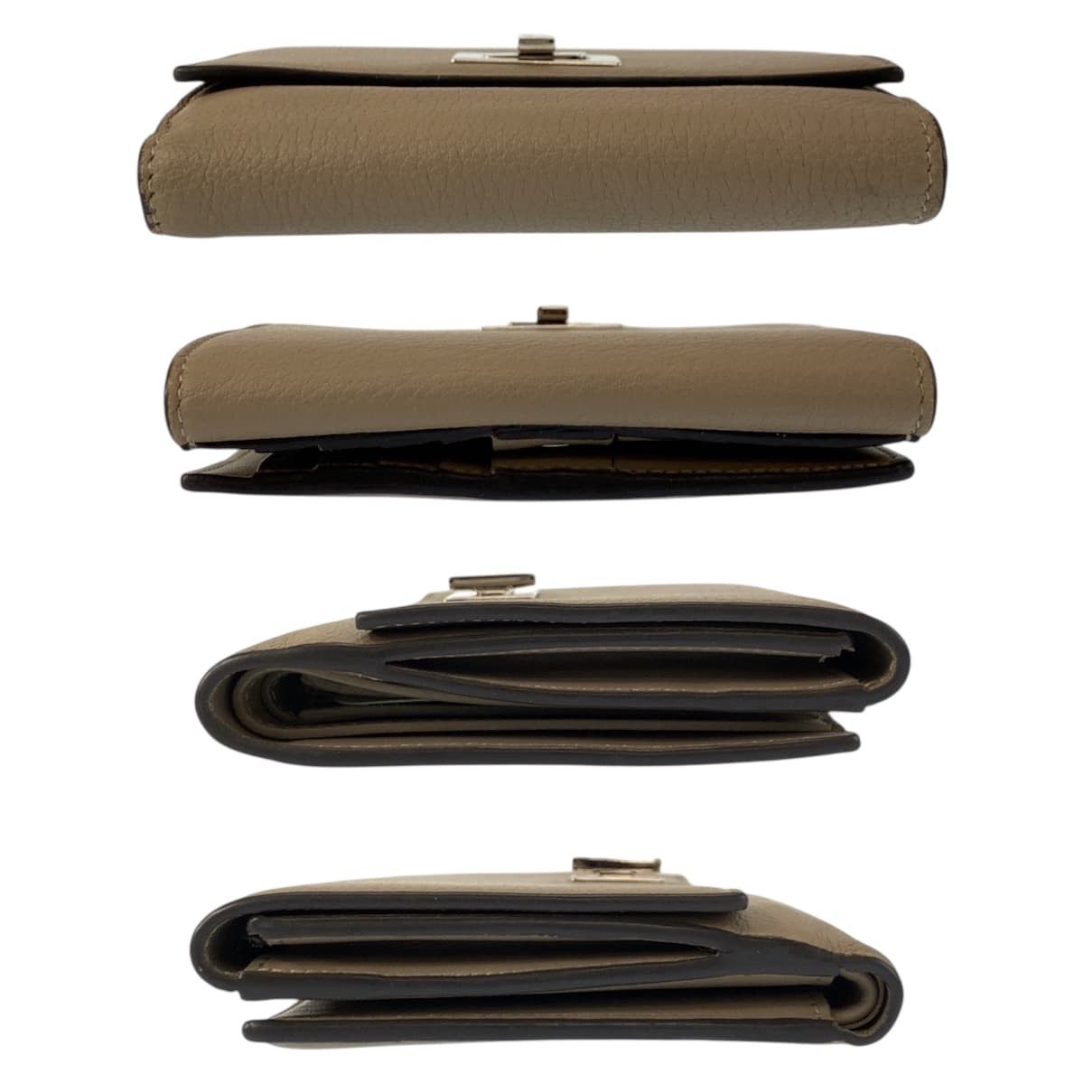 Fendi Fendi Fendi Peekaboo Selleria Leather Wallet Leather Short Wallet 8M0438 DUTY FREE for USA Size ONE SIZE - 10 Thumbnail