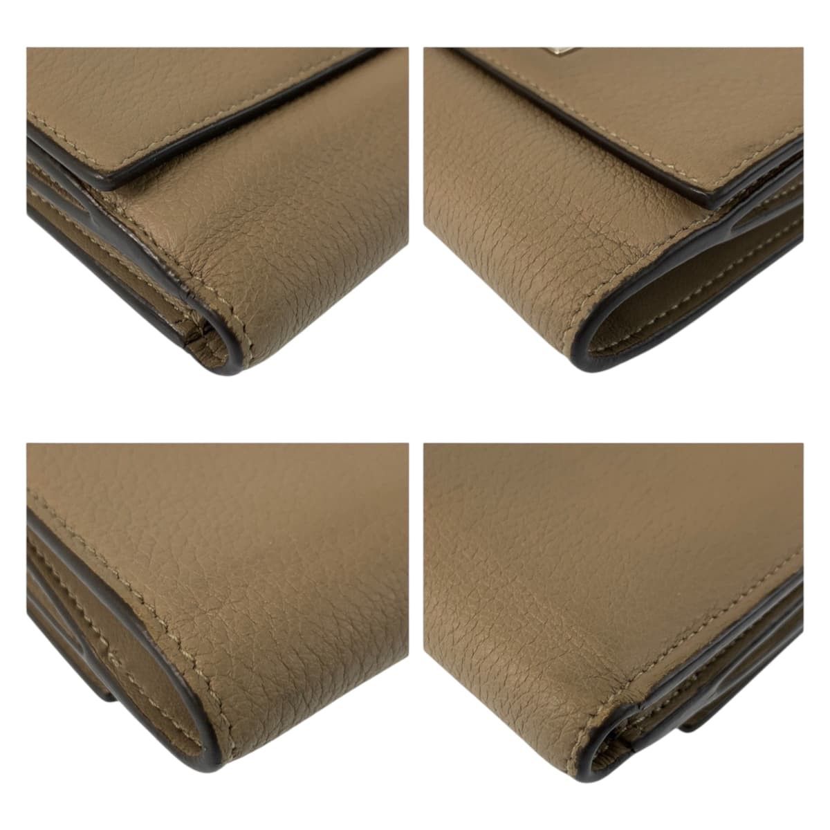 Fendi Fendi Fendi Peekaboo Selleria Leather Wallet Leather Short Wallet 8M0438 DUTY FREE for USA Size ONE SIZE - 7 Thumbnail