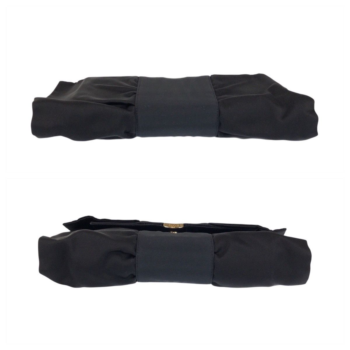 Gucci Gucci Gucci Satin Clutch Bag Textile Clutch Bag 0051429351 DUTY FREE for USA Size ONE SIZE - 9 Thumbnail