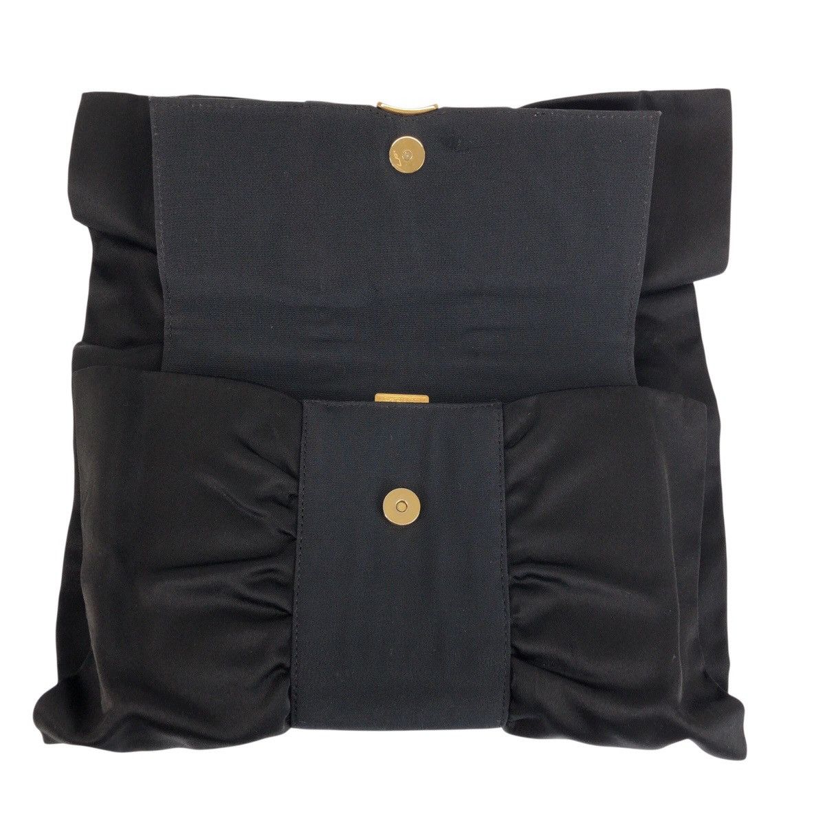 Gucci Gucci Gucci Satin Clutch Bag Textile Clutch Bag 0051429351 DUTY FREE for USA Size ONE SIZE - 6 Thumbnail