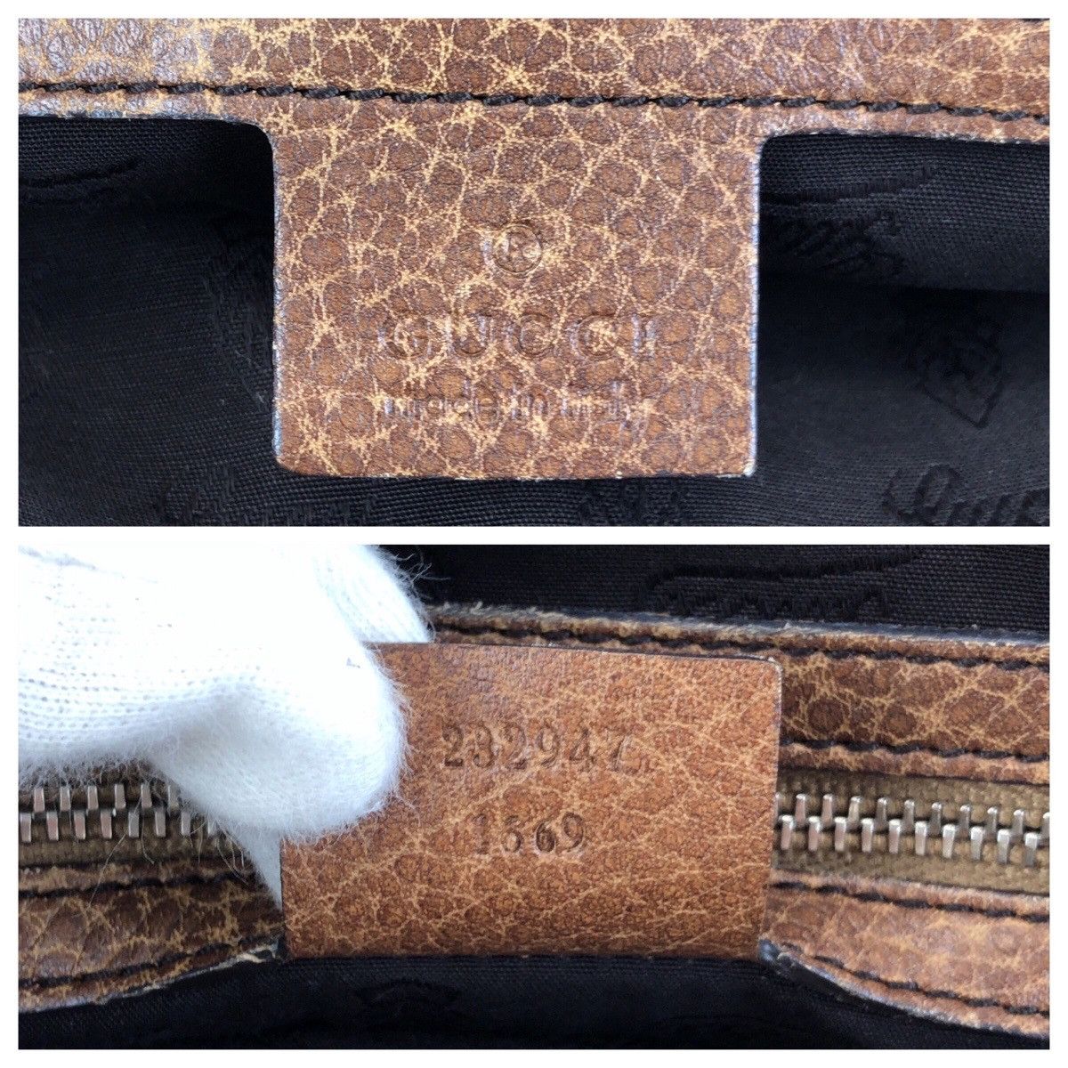 Gucci Gucci Gucci GG Canvas Leather Tote Bag Textile Tote Bag 232947 DUTY FREE for USA Size ONE SIZE - 4 Thumbnail