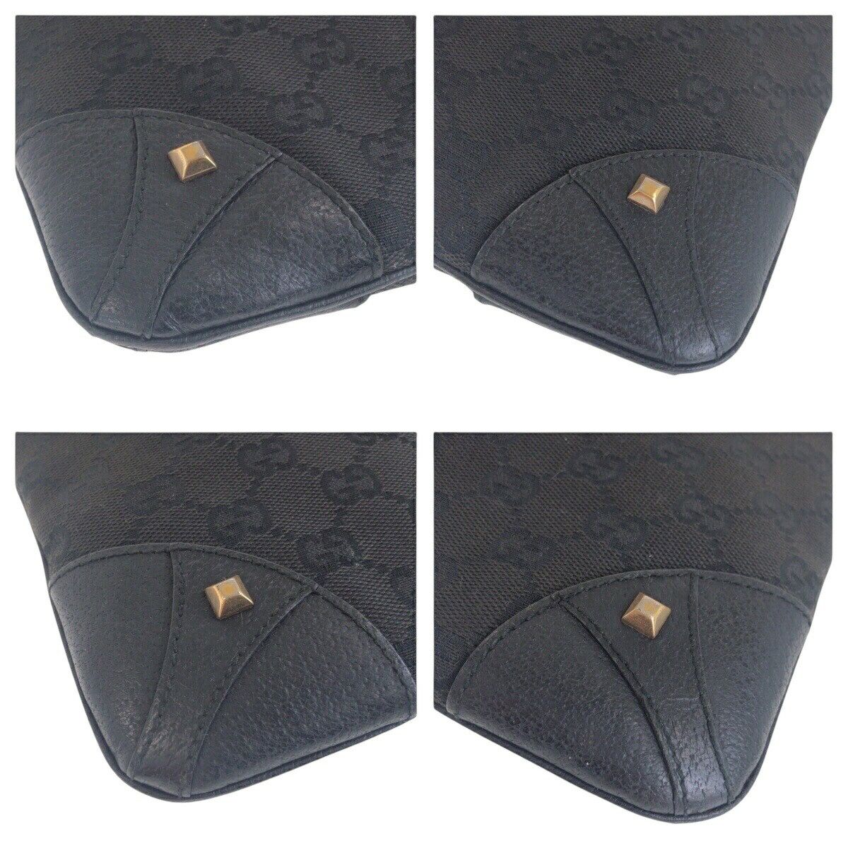 Gucci Gucci Gucci GG Canvas Leather Shoulder Bag Textile Shoulder Bag 120893 DUTY FREE for USA Size ONE SIZE - 3 Thumbnail