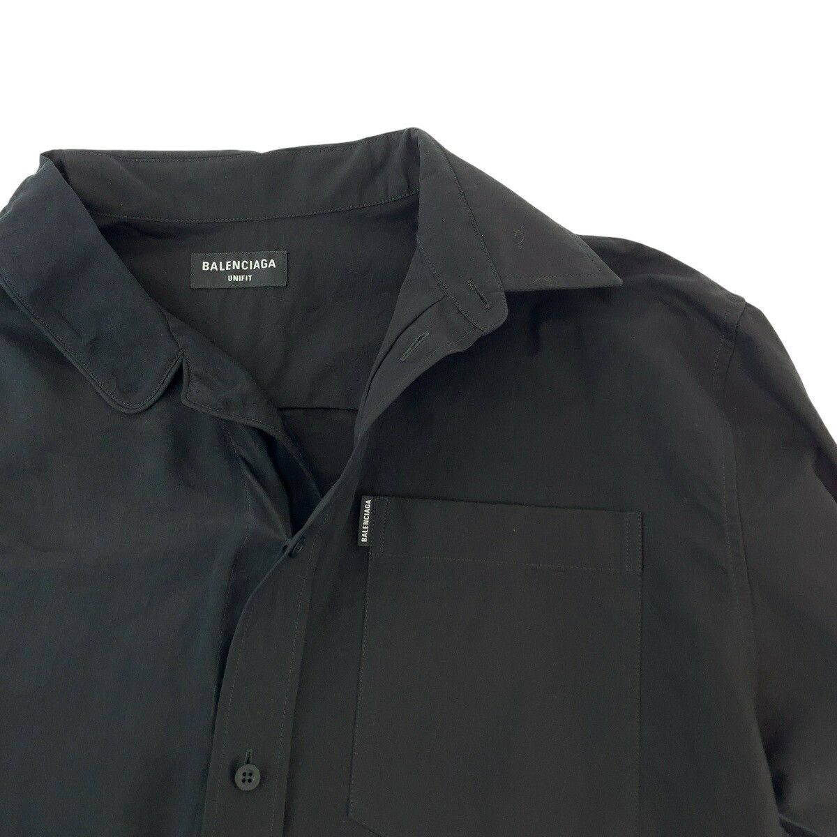 Balenciaga Balenciaga Balenciaga Cotton Long Sleeve Shirt Textile Dress Shirt 658854TKO13 DUTY FREE for USA Size ONE SIZE - 6 Thumbnail