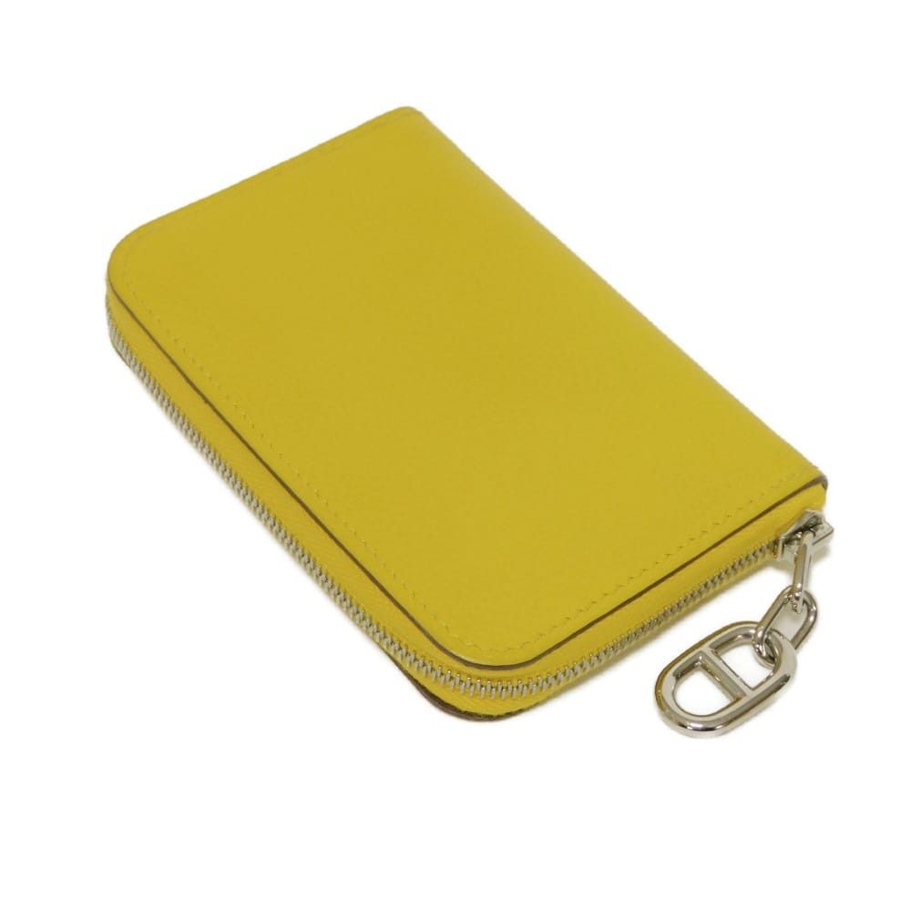 Hermes Hermes Hermes Zip Ancre Compact Evercolor Coin Case Leather Coin Case W DUTY FREE for USA Size ONE SIZE - 4 Thumbnail