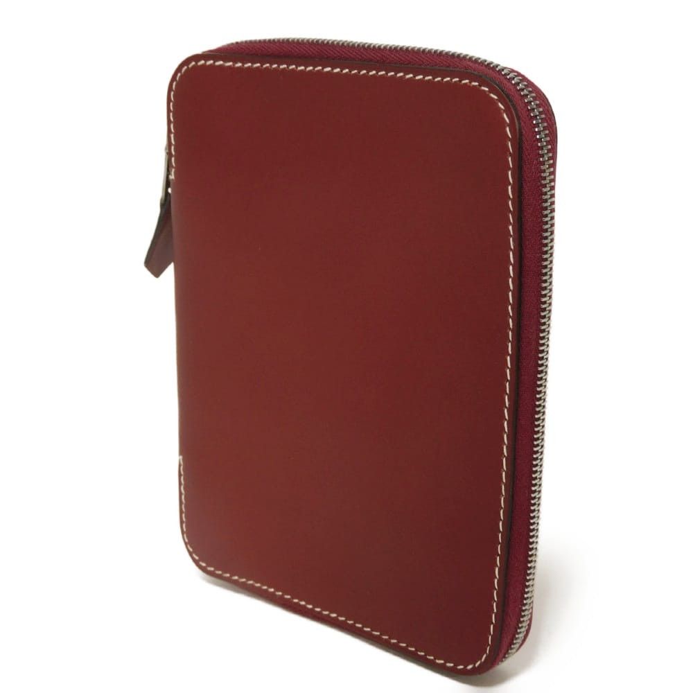 Hermes Hermes Hermes Agenda Zip Calfskin Notebook Cover Leather Other E DUTY FREE for USA Size ONE SIZE - 2 Thumbnail