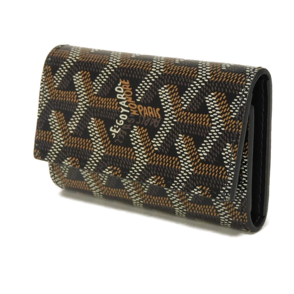 Goyard Goyard Goyard Saint Michel Goyardine Canvas Leather Key Case Leather Key case DUTY FREE for USA Size ONE SIZE - 2 Thumbnail