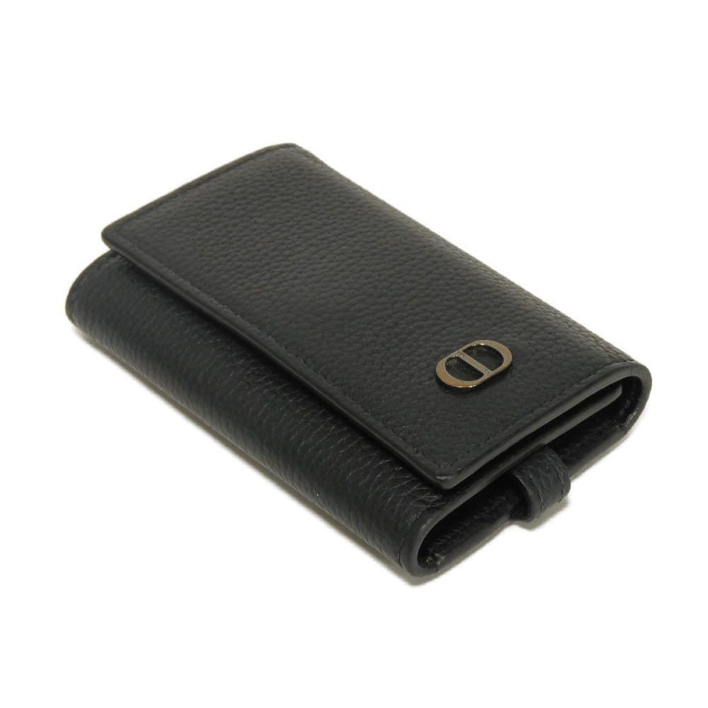 Dior Dior Dior CD ICON Grained Calfskin Key Case Leather Key case 2ESKH281CDI_H00N DUTY FREE for USA Size ONE SIZE - 3 Thumbnail