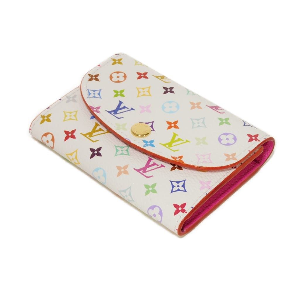 Louis Vuitton Louis Vuitton Louis Vuitton LV×TM Portemonnaie Rosalie Monogram Multicolore Wallet Textile Short Wallet M13399 DUTY FREE for USA Size ONE SIZE - 4 Thumbnail