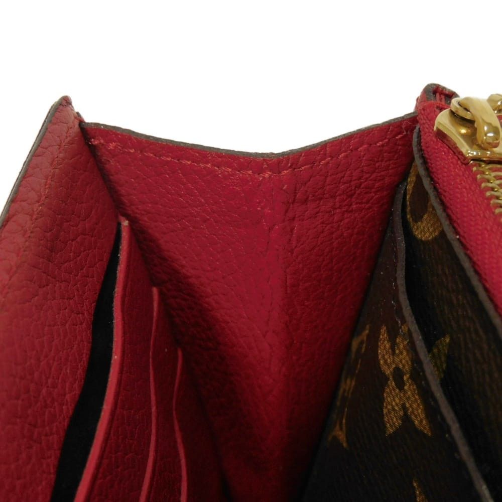 Louis Vuitton Louis Vuitton Louis Vuitton Portefeuille Pallas Monogram Long Wallet Textile Long Wallet M58414 DUTY FREE for USA Size ONE SIZE - 15 Thumbnail