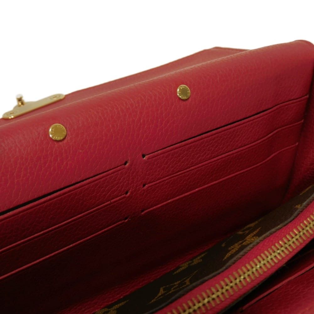 Louis Vuitton Louis Vuitton Louis Vuitton Portefeuille Pallas Monogram Long Wallet Textile Long Wallet M58414 DUTY FREE for USA Size ONE SIZE - 14 Thumbnail