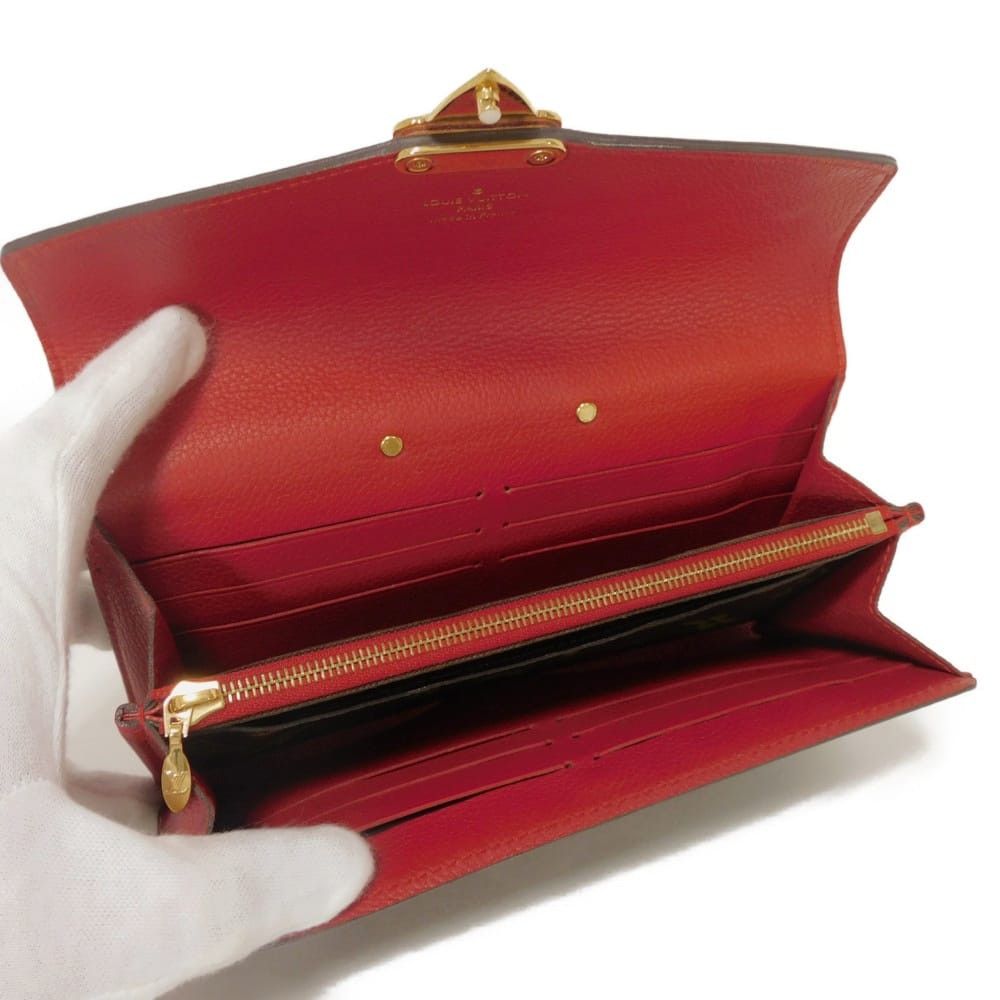 Louis Vuitton Louis Vuitton Louis Vuitton Portefeuille Pallas Monogram Long Wallet Textile Long Wallet M58414 DUTY FREE for USA Size ONE SIZE - 5 Thumbnail