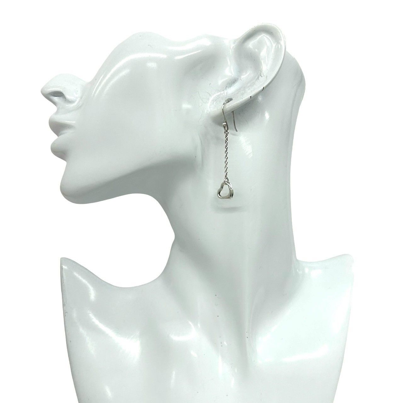Tiffany & Co. Tiffany & Co. Tiffany＆Co. Open Heart Silver Earrings Precious Metal Earrings DUTY FREE for USA Size ONE SIZE - 3 Thumbnail