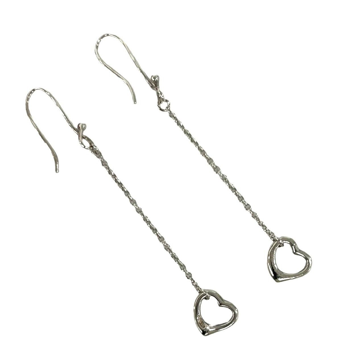 Tiffany & Co. Tiffany & Co. Tiffany&Co. Open Heart Silver Earrings Precious Metal Earrings DUTY FREE for USA Size ONE SIZE - 7 Thumbnail