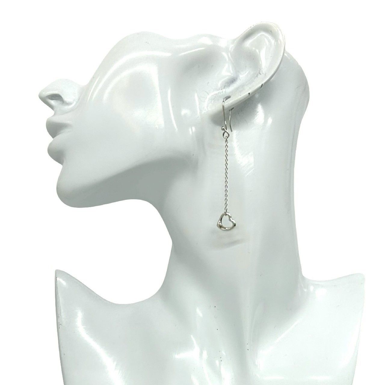 Tiffany & Co. Tiffany & Co. Tiffany&Co. Open Heart Silver Earrings Precious Metal Earrings DUTY FREE for USA Size ONE SIZE - 3 Thumbnail