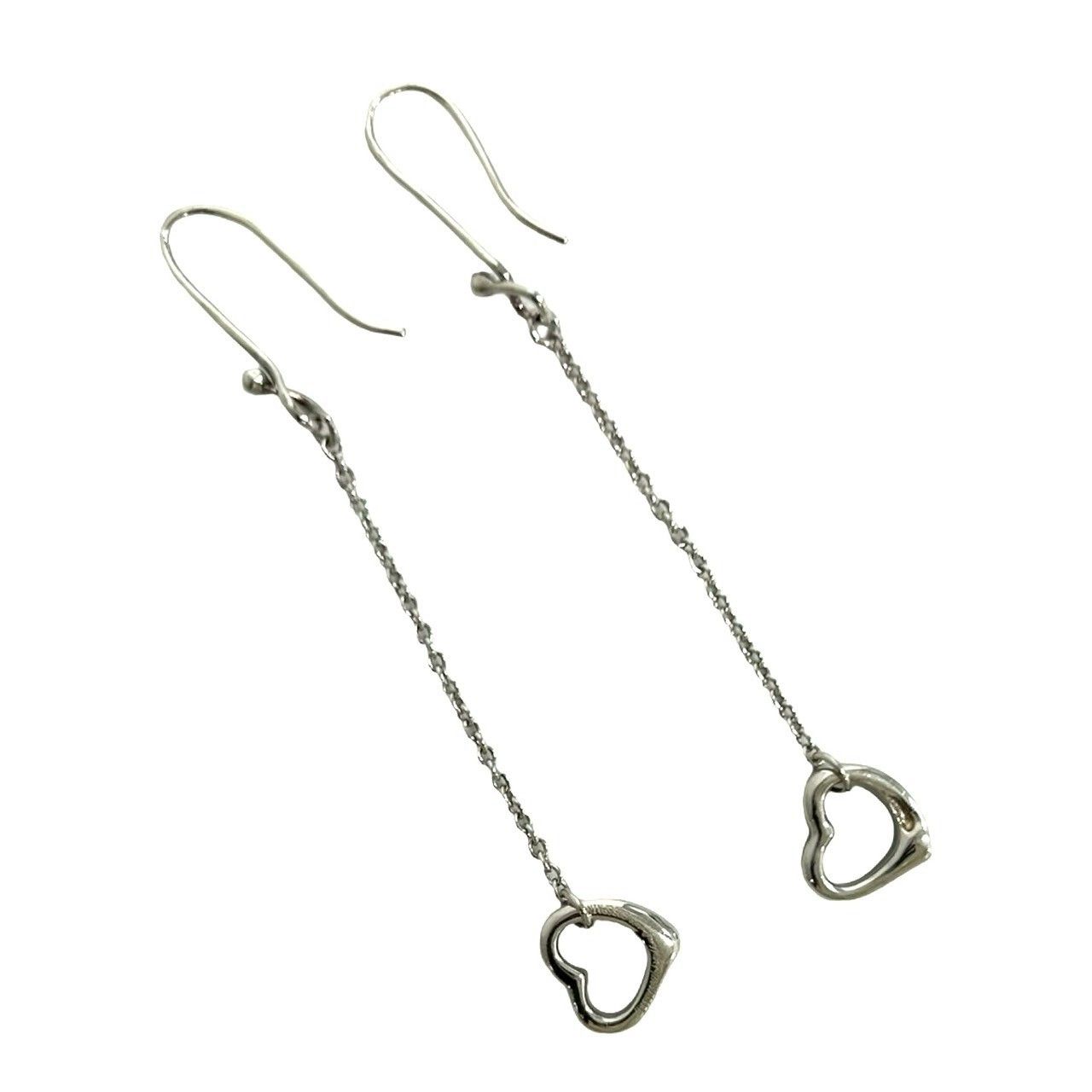 Tiffany & Co. Tiffany & Co. Tiffany&Co. Open Heart Silver Earrings Precious Metal Earrings DUTY FREE for USA Size ONE SIZE - 2 Thumbnail