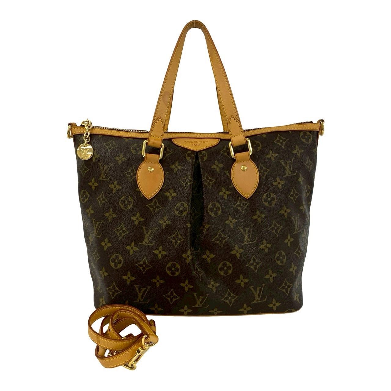 Louis Vuitton Louis Vuitton Louis Vuitton Palermo Monogram 2way shoulder bag Textile Shoulder Bag DUTY FREE for USA Size ONE SIZE - 2 Thumbnail