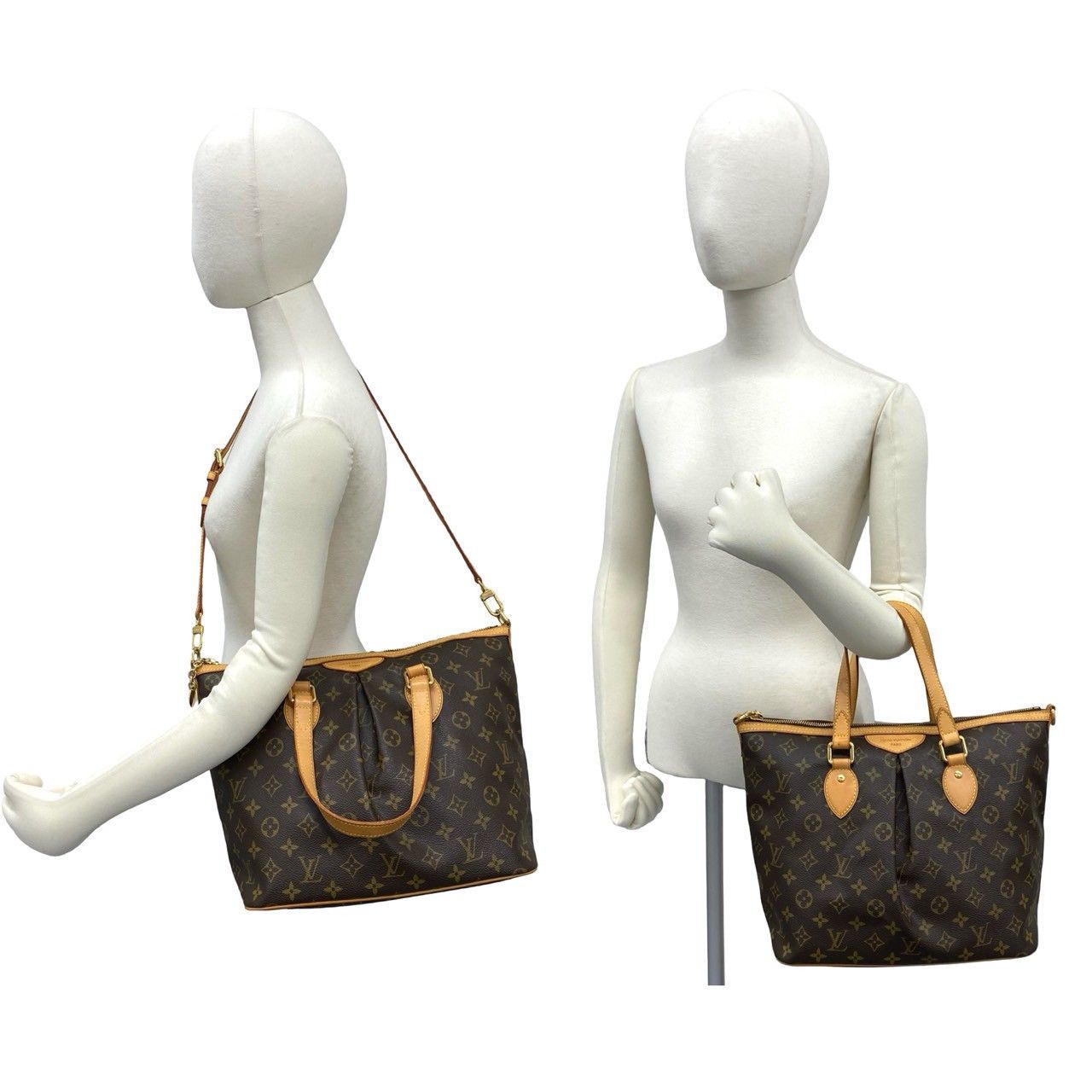 Louis Vuitton Louis Vuitton Louis Vuitton Palermo Monogram 2way shoulder bag Textile Shoulder Bag DUTY FREE for USA Size ONE SIZE - 3 Thumbnail