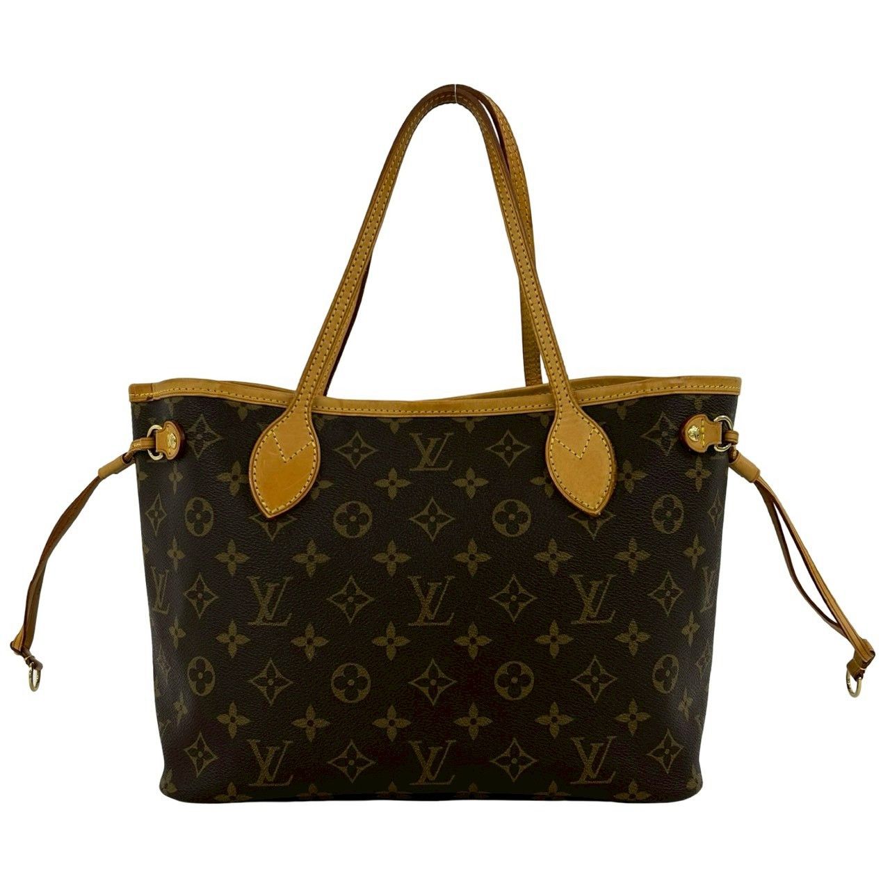 Louis Vuitton Louis Vuitton Louis Vuitton Neverfull Monogram Tote Bag Textile Tote Bag DUTY FREE for USA Size ONE SIZE - 4 Thumbnail