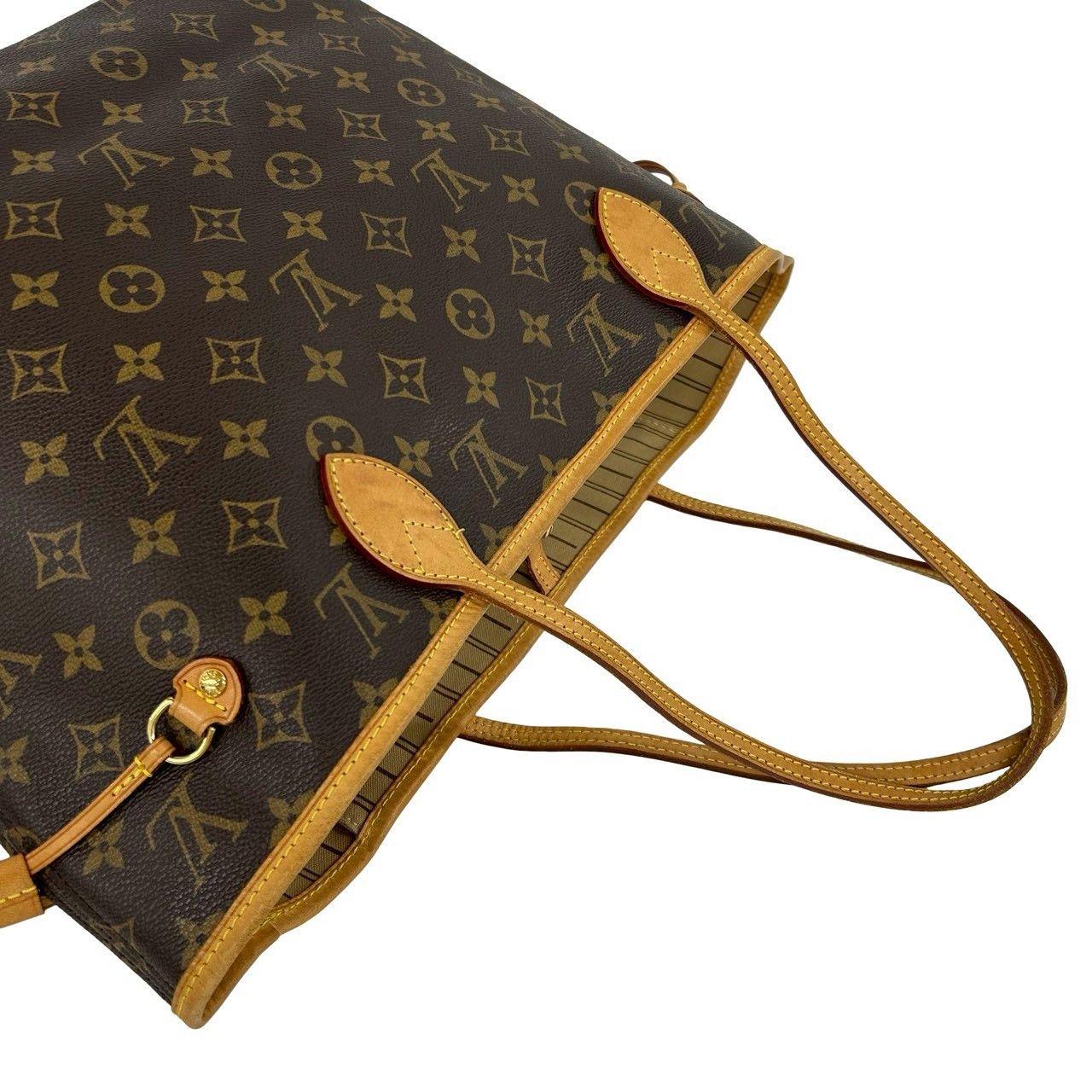 Louis Vuitton Louis Vuitton Louis Vuitton Neverfull Monogram Tote Bag Textile Tote Bag DUTY FREE for USA Size ONE SIZE - 5 Thumbnail