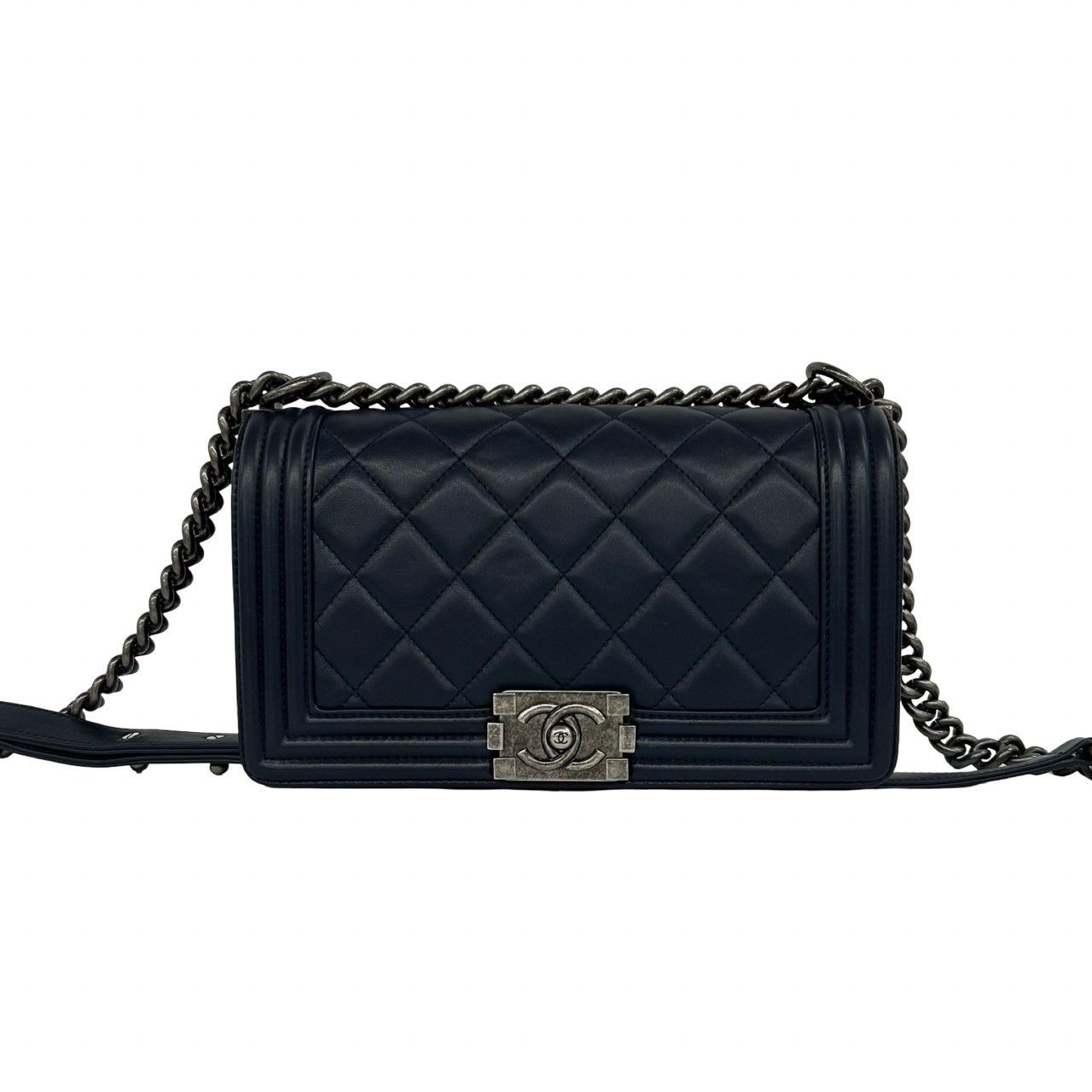 Chanel Chanel Chanel Boy Chanel Leather Shoulder Bag Leather Shoulder Bag DUTY FREE for USA Size ONE SIZE - 2 Thumbnail