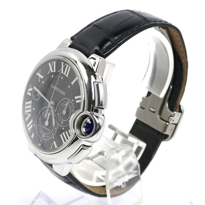 Cartier Cartier Cartier Ballon Bleu Automatic Chronograph Stainless Steel Mens Metal Automatic W6920052 DUTY FREE for USA Size ONE SIZE - 2 Thumbnail