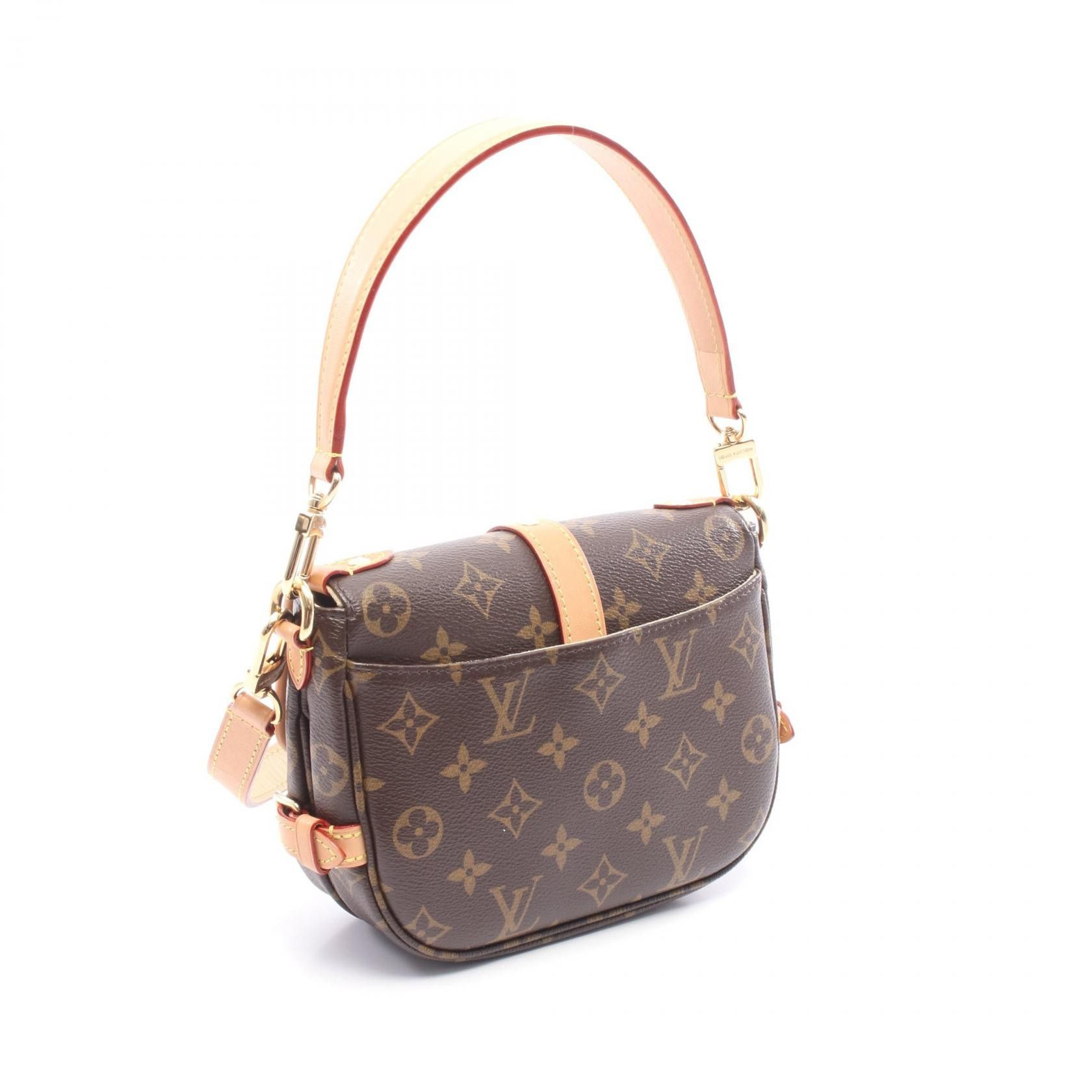 Louis Vuitton Louis Vuitton Louis Vuitton Saumur BB Monogram Handbag Textile Handbag M46740 DUTY FREE for USA Size ONE SIZE - 2 Thumbnail