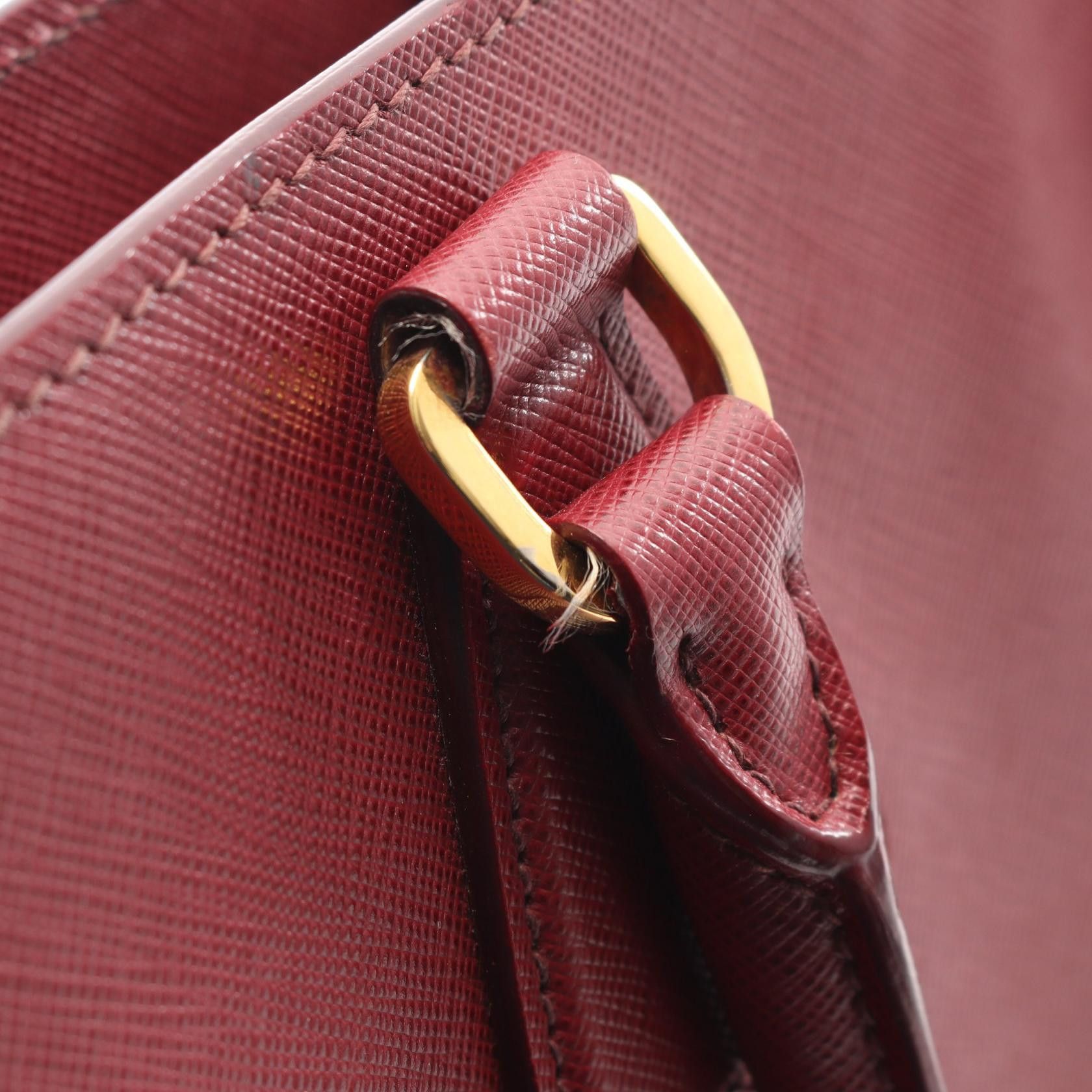 Prada Prada PRADA Saffiano Handbag Leather Handbag DUTY FREE for USA Size ONE SIZE - 10 Thumbnail