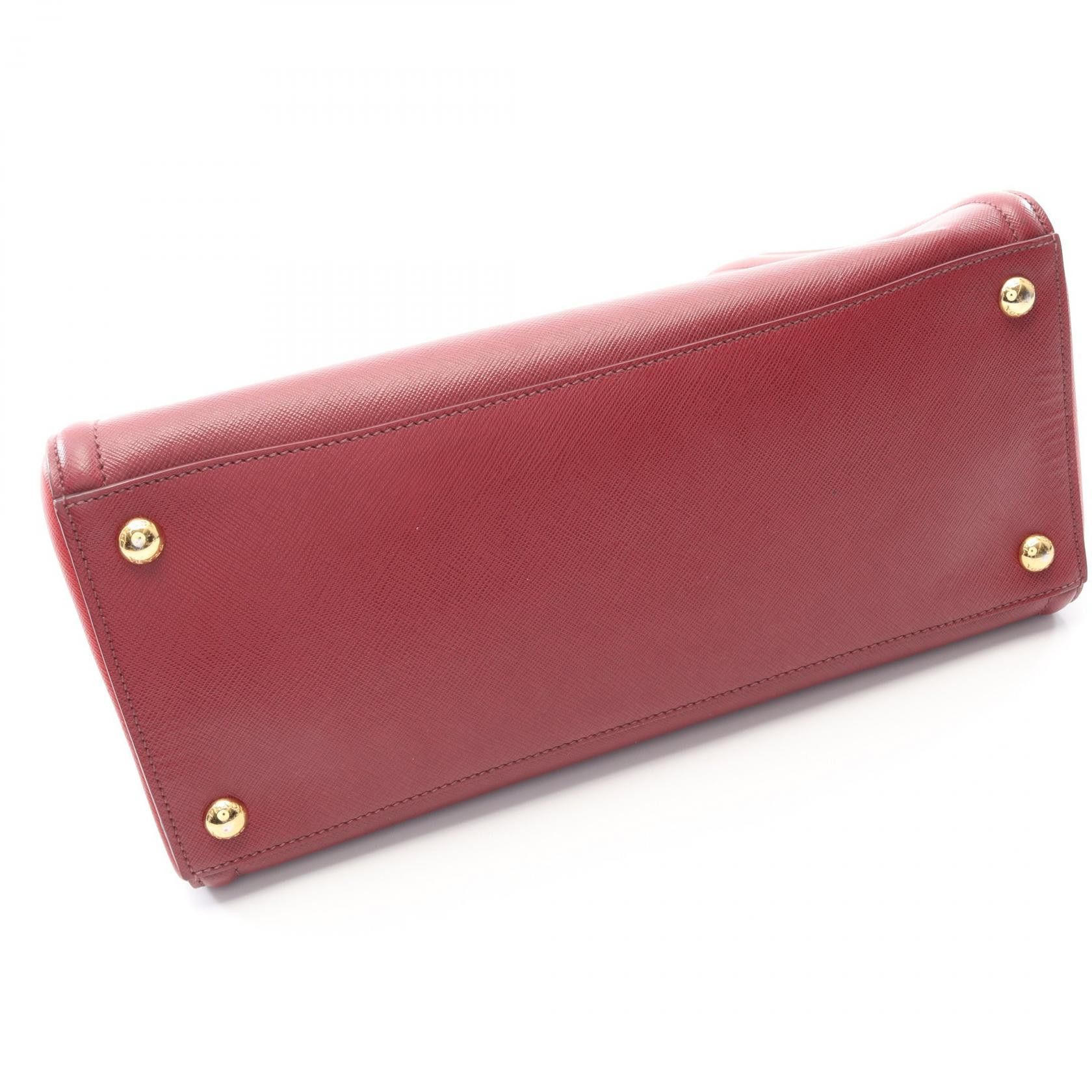 Prada Prada PRADA Saffiano Handbag Leather Handbag DUTY FREE for USA Size ONE SIZE - 8 Thumbnail