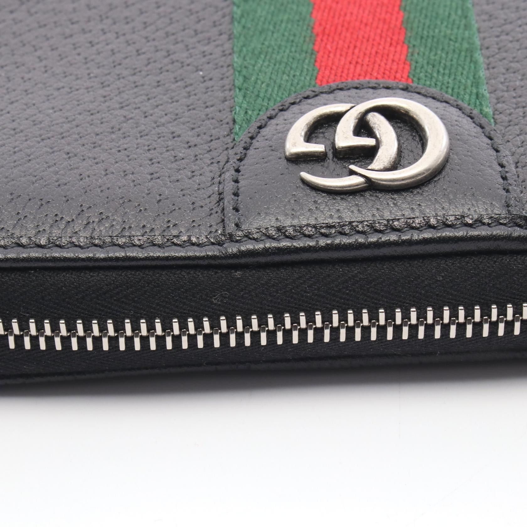 Gucci Gucci Gucci Ophidia Leather Long Wallet Leather Long Wallet 834694 DUTY FREE for USA Size ONE SIZE - 5 Thumbnail