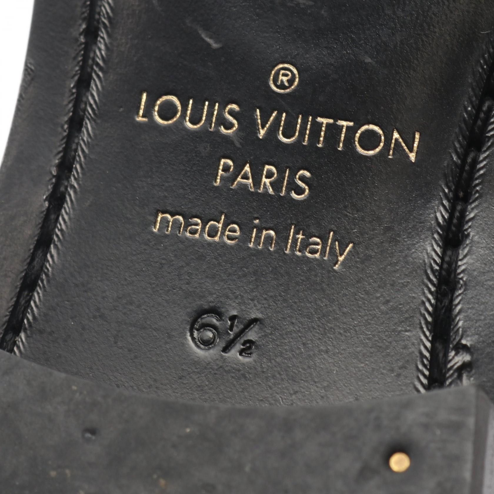 Louis Vuitton Louis Vuitton Louis Vuitton Wall Street Line Epi Leather Dress Shoes Leather Shoes 1A457E DUTY FREE for USA Size ONE SIZE - 6 Thumbnail