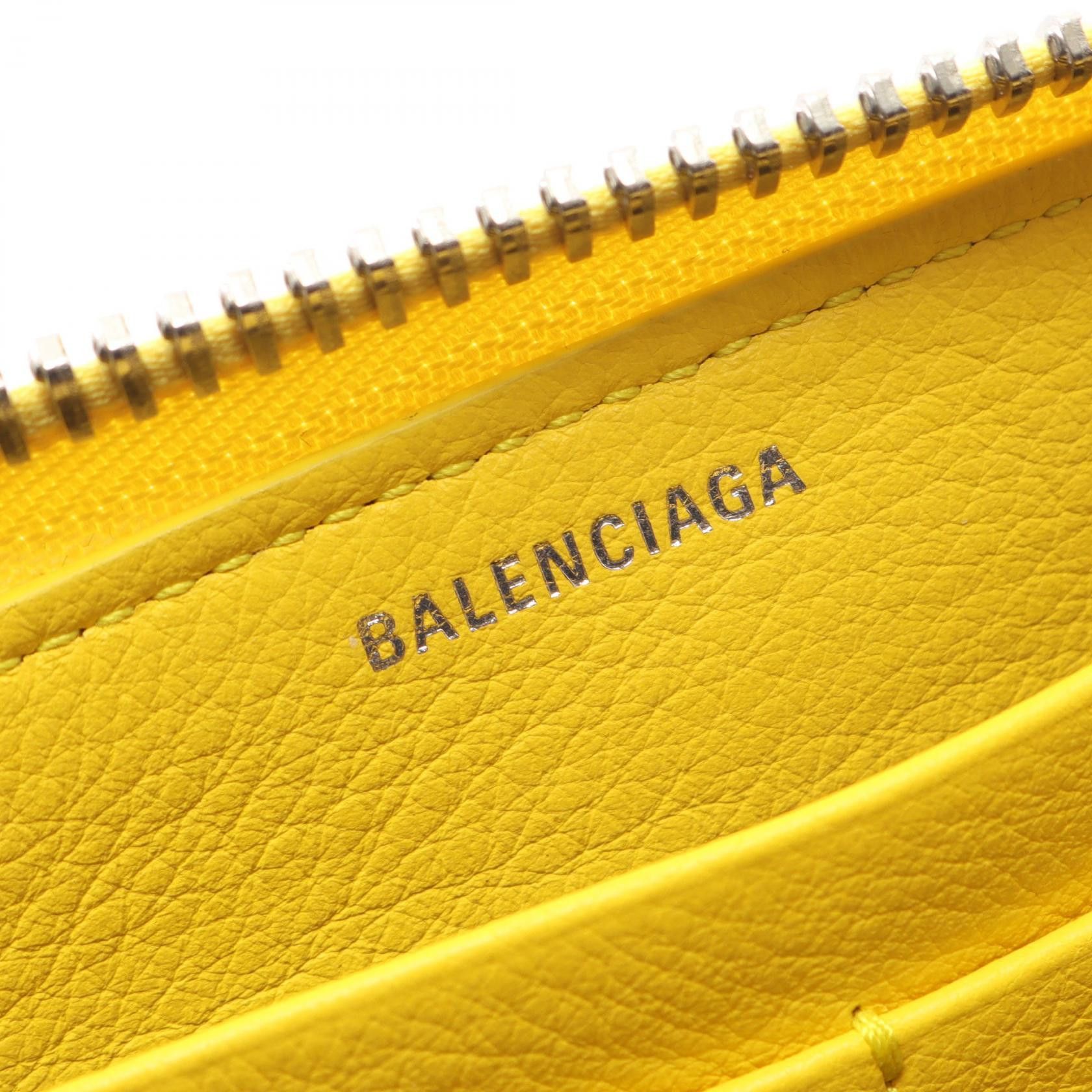 Balenciaga Balenciaga Balenciaga Paper Leather Long Zipped Wallet Leather Long Wallet 381226 DUTY FREE for USA Size ONE SIZE - 4 Thumbnail