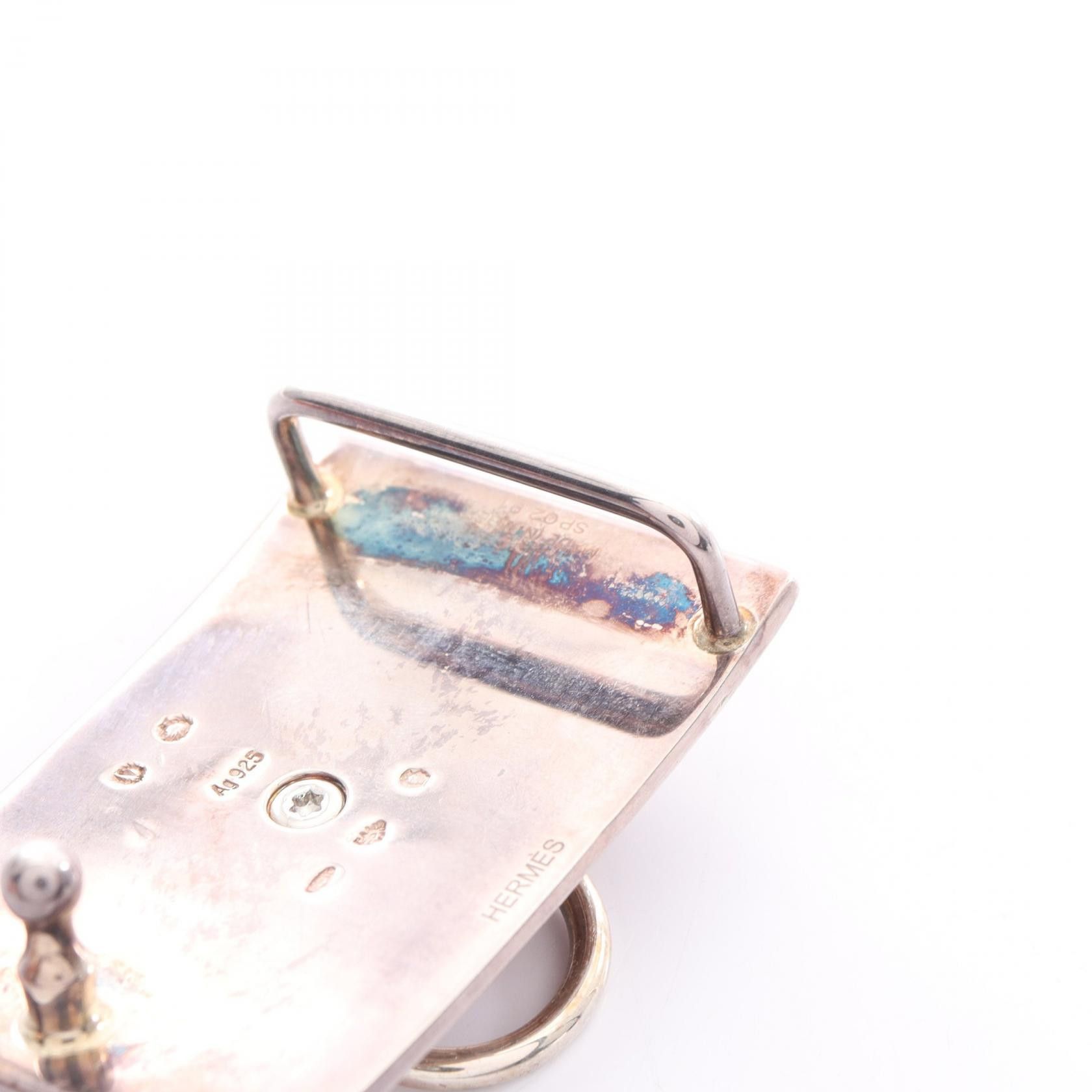 Hermes Hermes Hermes Collier de Chien SV925 Belt Buckle Precious Metal Belt DUTY FREE for USA Size ONE SIZE - 5 Thumbnail