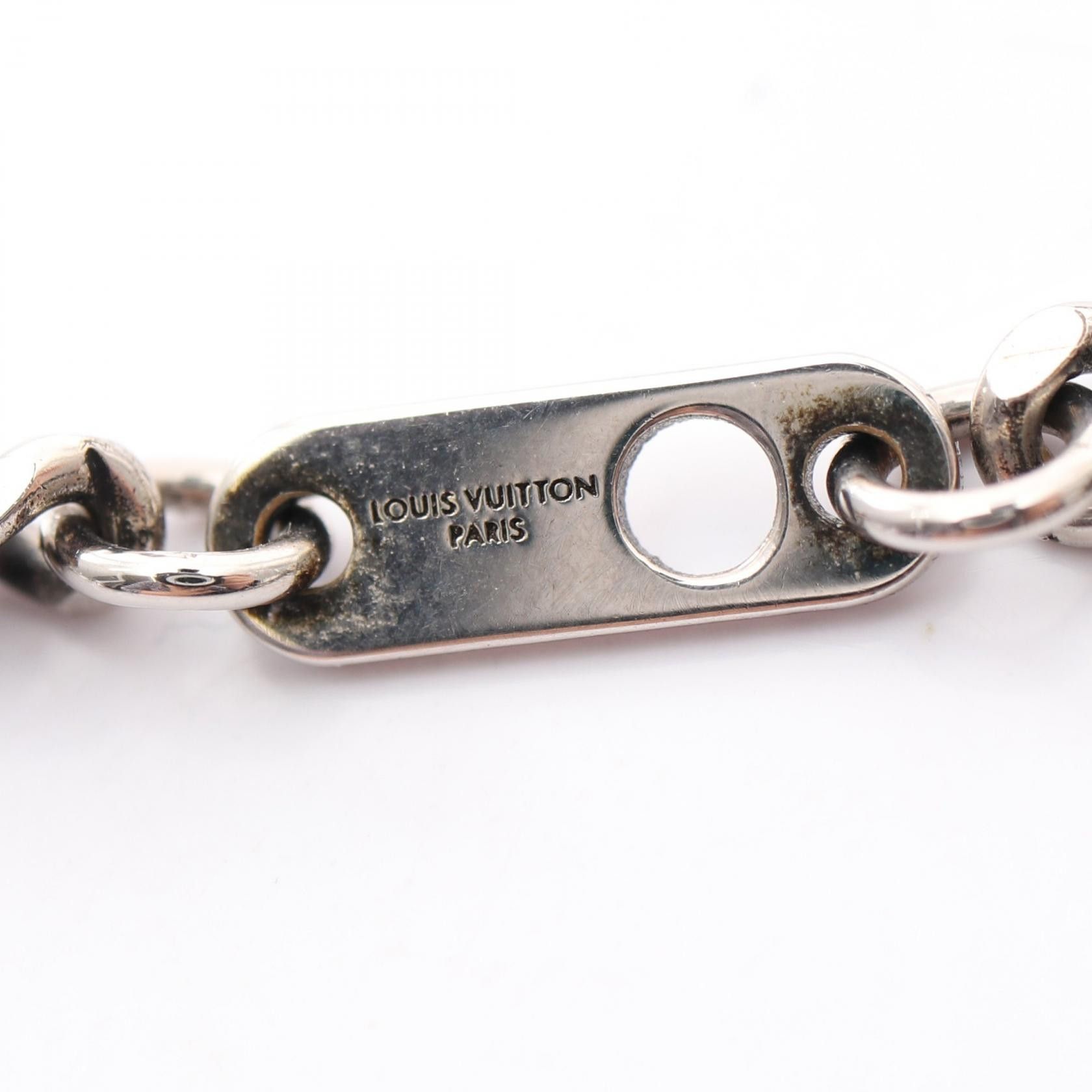 Louis Vuitton Louis Vuitton Louis Vuitton LV Yours Steel Necklace Metal Necklace M03148 DUTY FREE for USA Size ONE SIZE - 4 Thumbnail