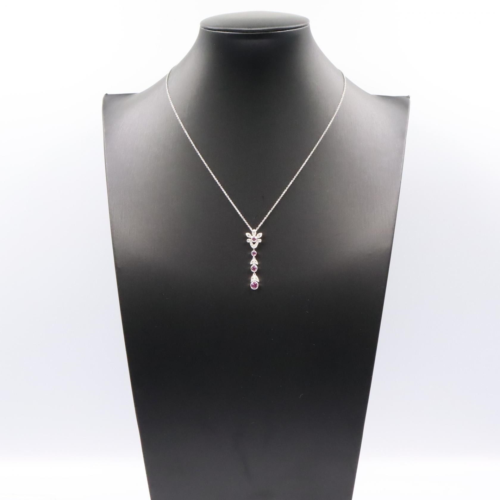 Tiffany & Co. Tiffany & Co. Tiffany＆Co Pt950 Platinum Diamond Necklace Precious Metal Necklace DUTY FREE for USA Size ONE SIZE - 7 Thumbnail