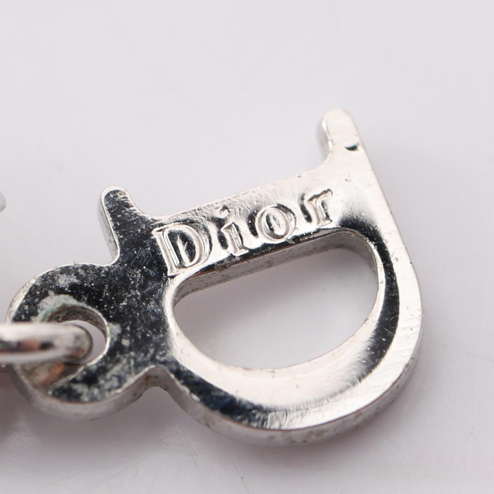 Dior Dior Dior I LOVE DIOR Stainless Steel Necklace Metal Necklace DUTY FREE for USA Size ONE SIZE - 5 Thumbnail