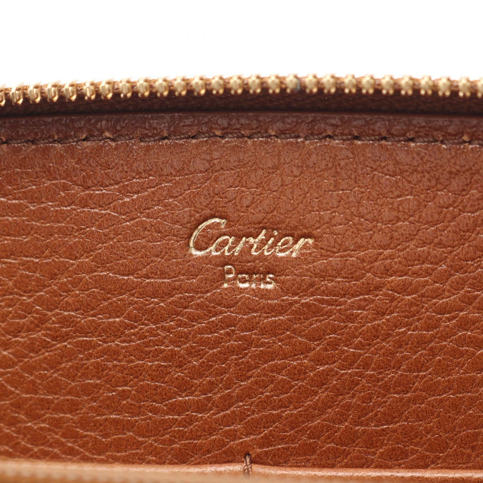Cartier Cartier Cartier Marcello Leather Long Wallet Leather Long Wallet L3000817 DUTY FREE for USA Size ONE SIZE - 4 Thumbnail
