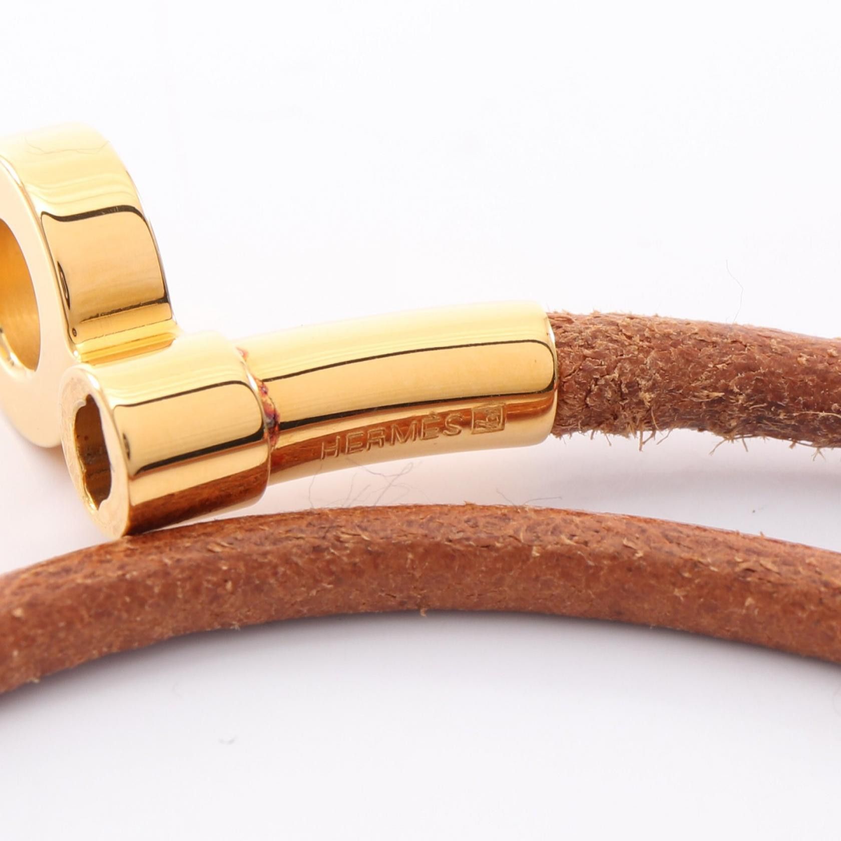 Hermes Hermes Hermes Double Kelly Leather Choker Bracelet Leather Bracelet DUTY FREE for USA Size ONE SIZE - 4 Thumbnail