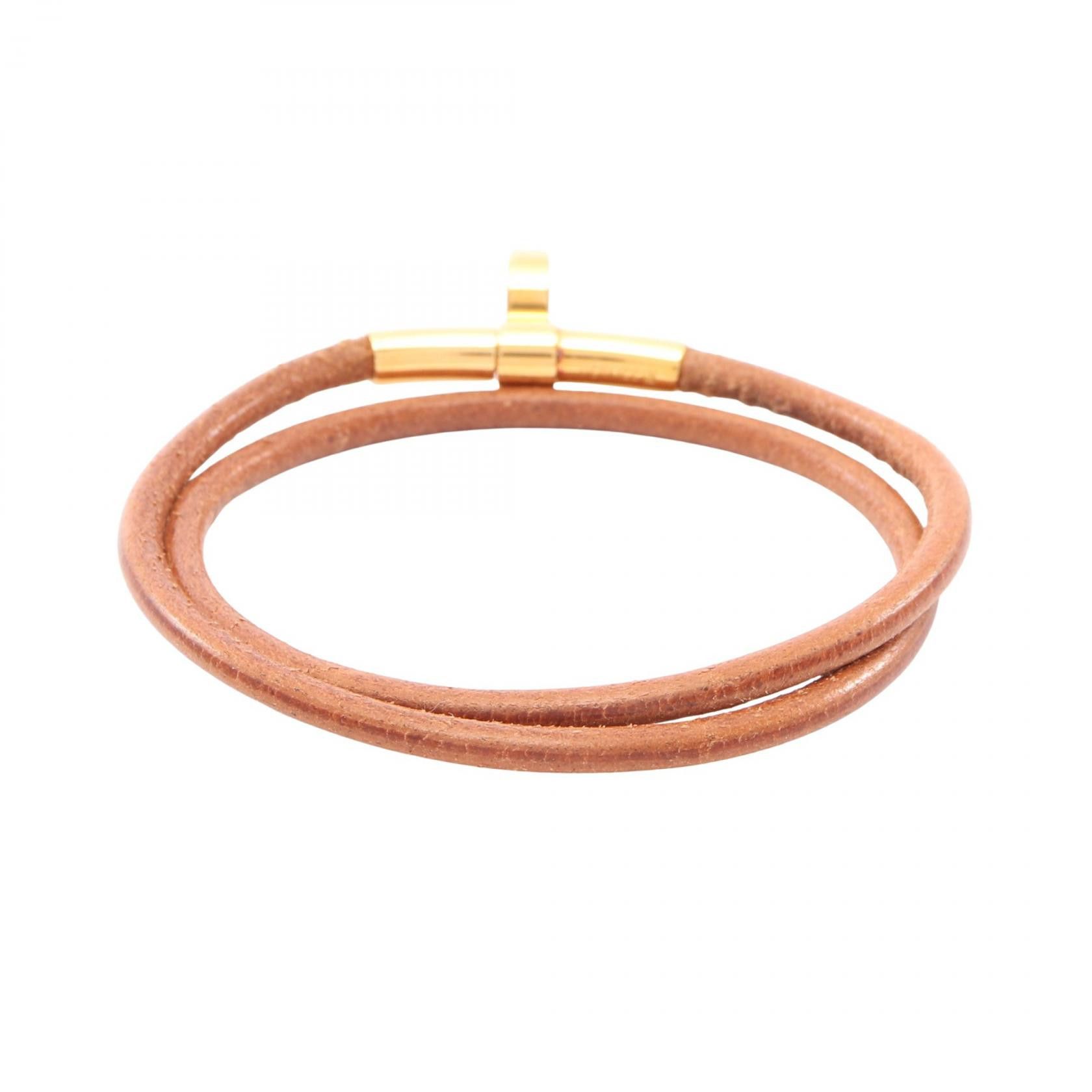Hermes Hermes Hermes Double Kelly Leather Choker Bracelet Leather Bracelet DUTY FREE for USA Size ONE SIZE - 2 Thumbnail