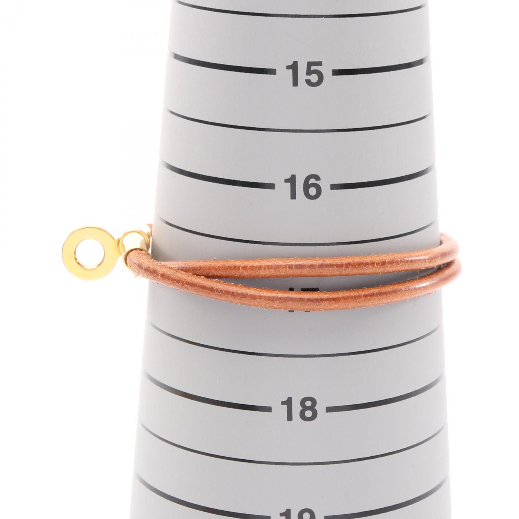 Hermes Hermes Hermes Double Kelly Leather Choker Bracelet Leather Bracelet DUTY FREE for USA Size ONE SIZE - 5 Thumbnail