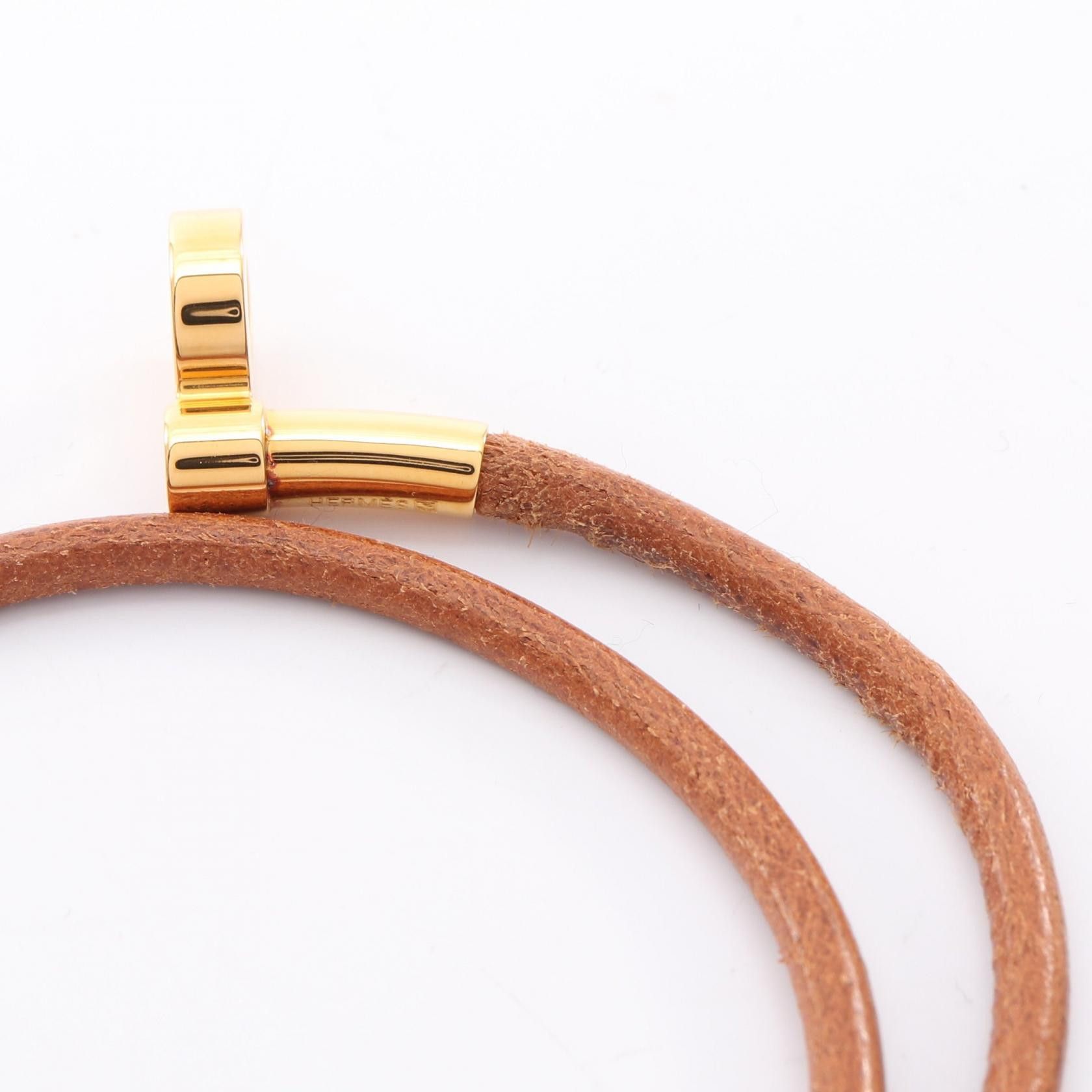 Hermes Hermes Hermes Double Kelly Leather Choker Bracelet Leather Bracelet DUTY FREE for USA Size ONE SIZE - 7 Thumbnail