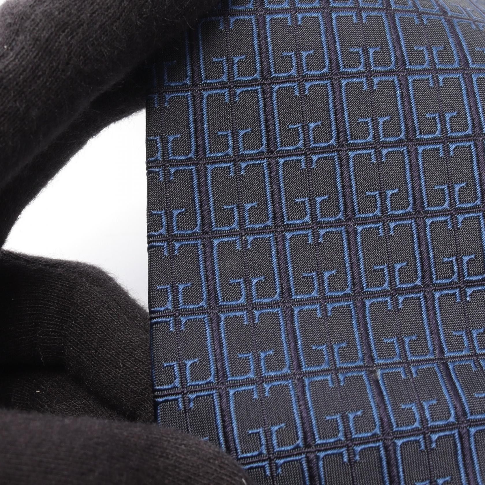 Gucci Gucci Gucci GG Pattern Silk Tie Textile Necktie DUTY FREE for USA Size ONE SIZE - 10 Thumbnail