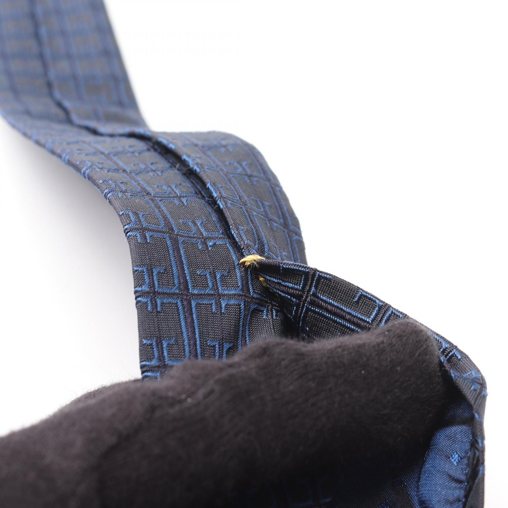 Gucci Gucci Gucci GG Pattern Silk Tie Textile Necktie DUTY FREE for USA Size ONE SIZE - 7 Thumbnail