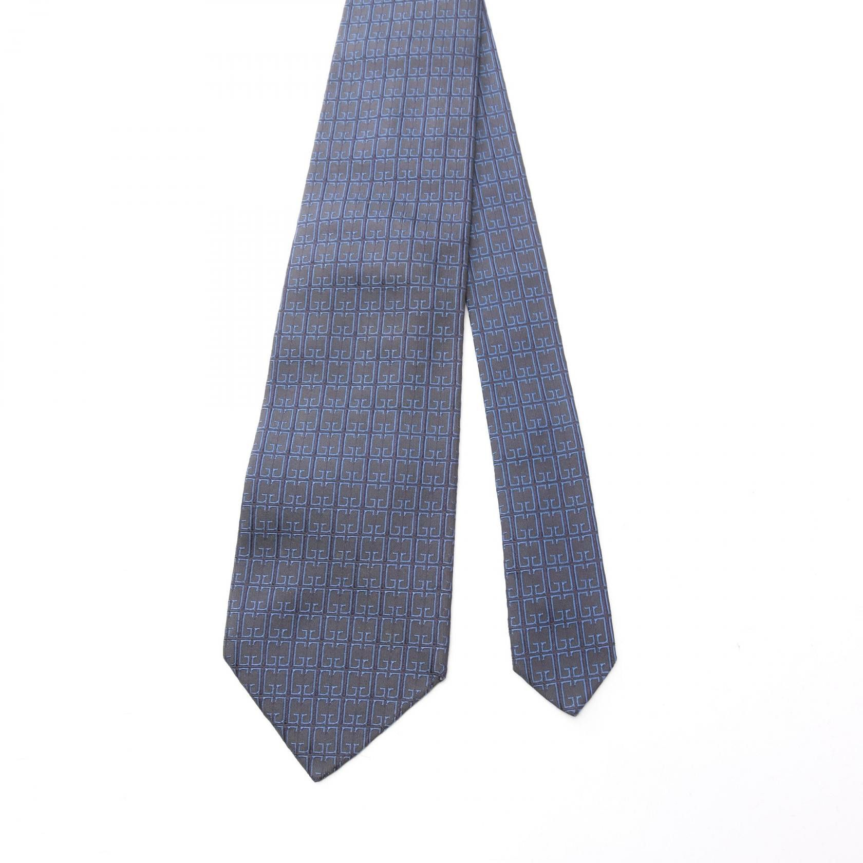Gucci Gucci Gucci GG Pattern Silk Tie Textile Necktie DUTY FREE for USA Size ONE SIZE - 2 Thumbnail