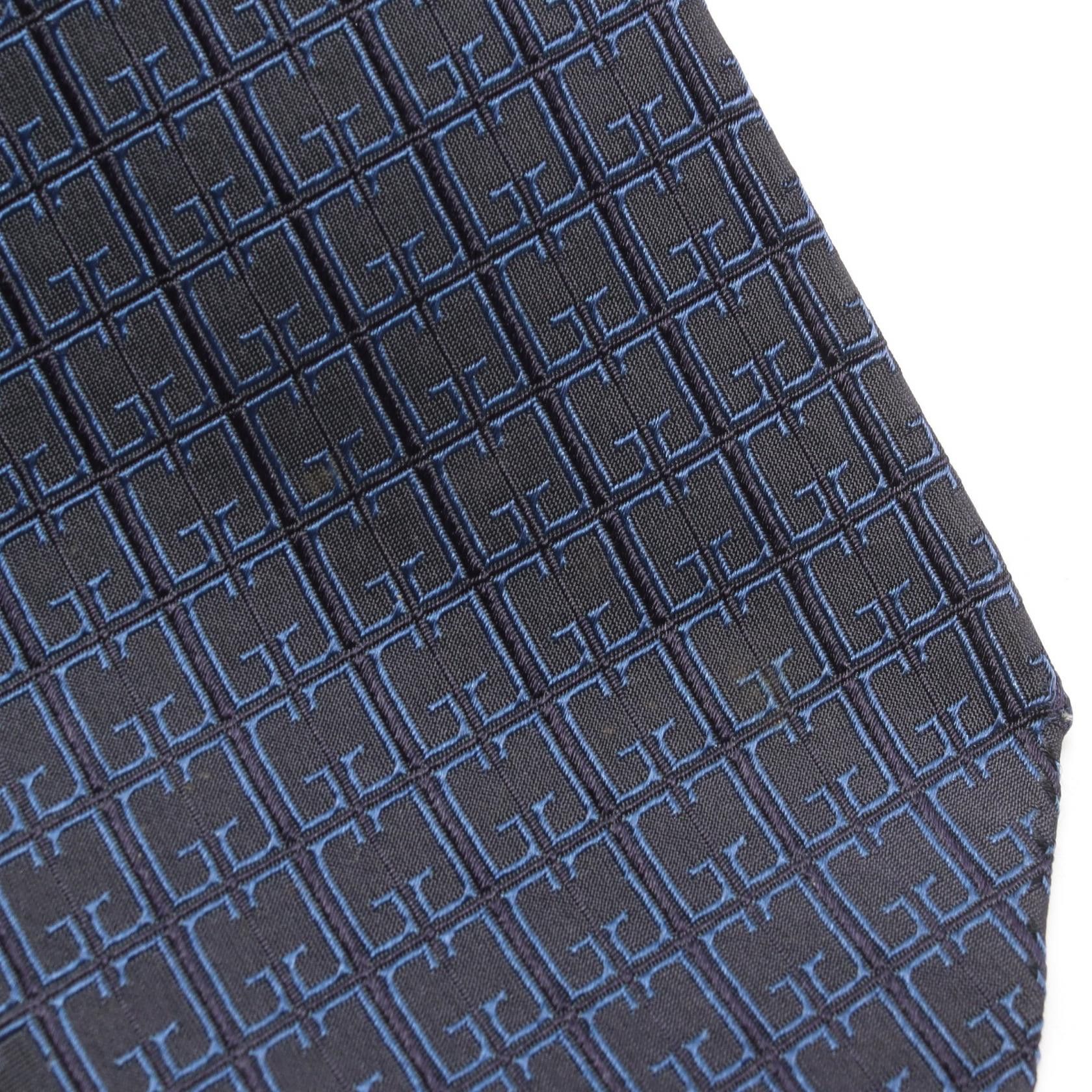 Gucci Gucci Gucci GG Pattern Silk Tie Textile Necktie DUTY FREE for USA Size ONE SIZE - 9 Thumbnail