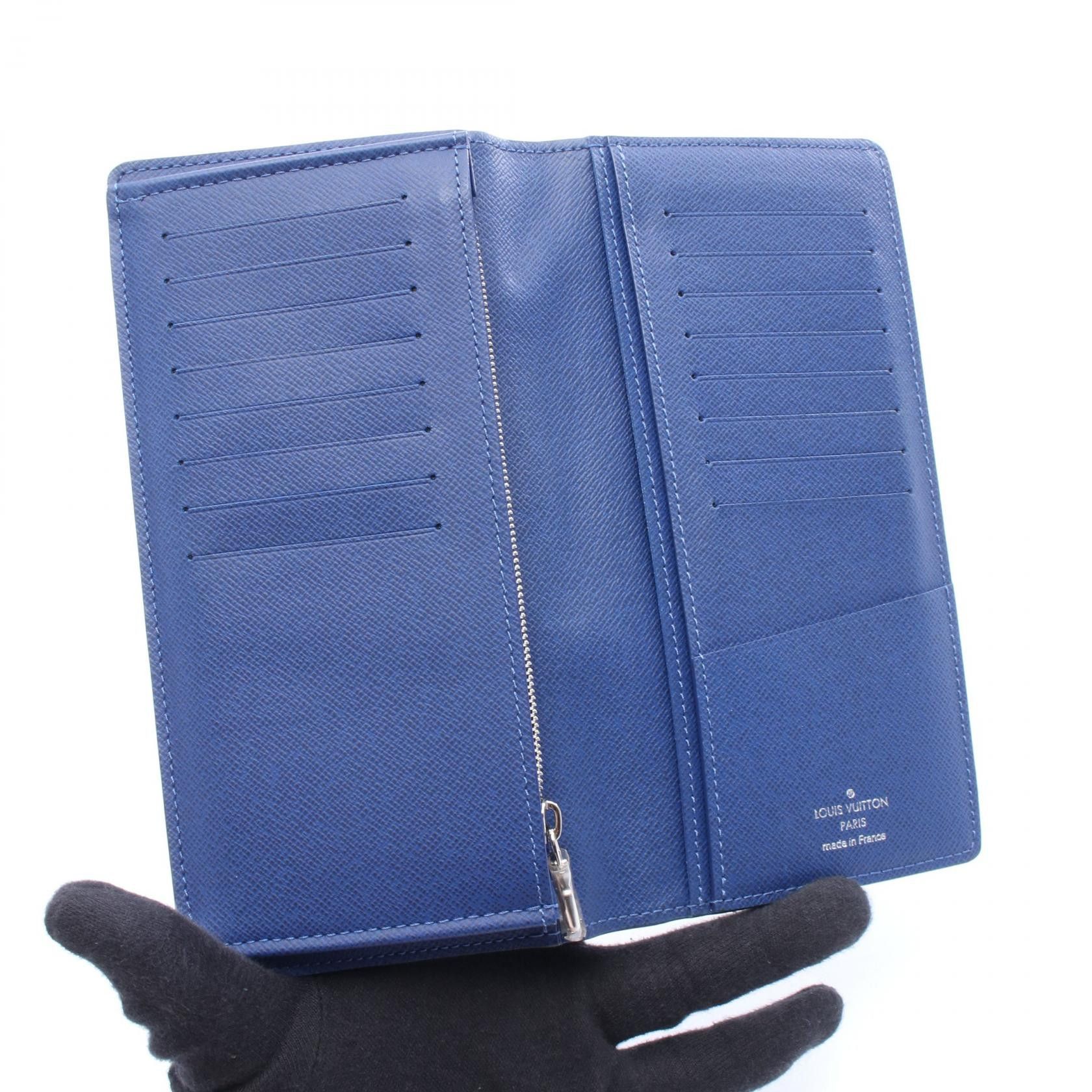 Louis Vuitton Louis Vuitton Louis Vuitton Portefeuille Brazza Leather PVC Long Wallet Leather Long Wallet M30297 DUTY FREE for USA Size ONE SIZE - 3 Thumbnail