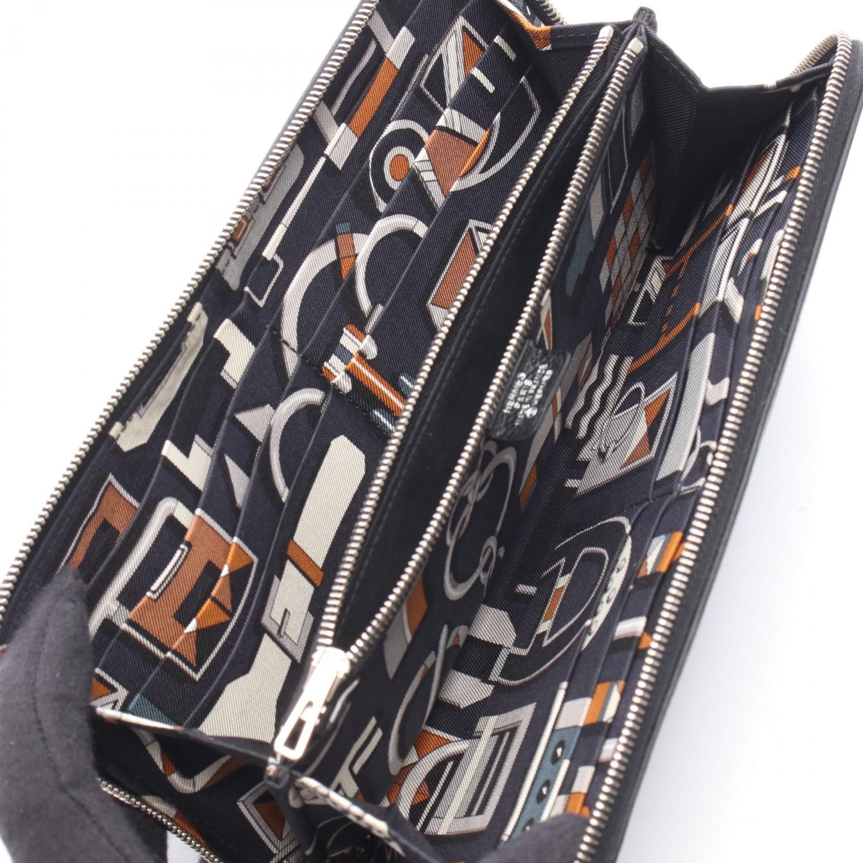 Hermes Hermes Hermes Azap Long Silk In Calfskin Wallet Leather Long Wallet X2016 DUTY FREE for USA Size ONE SIZE - 3 Thumbnail