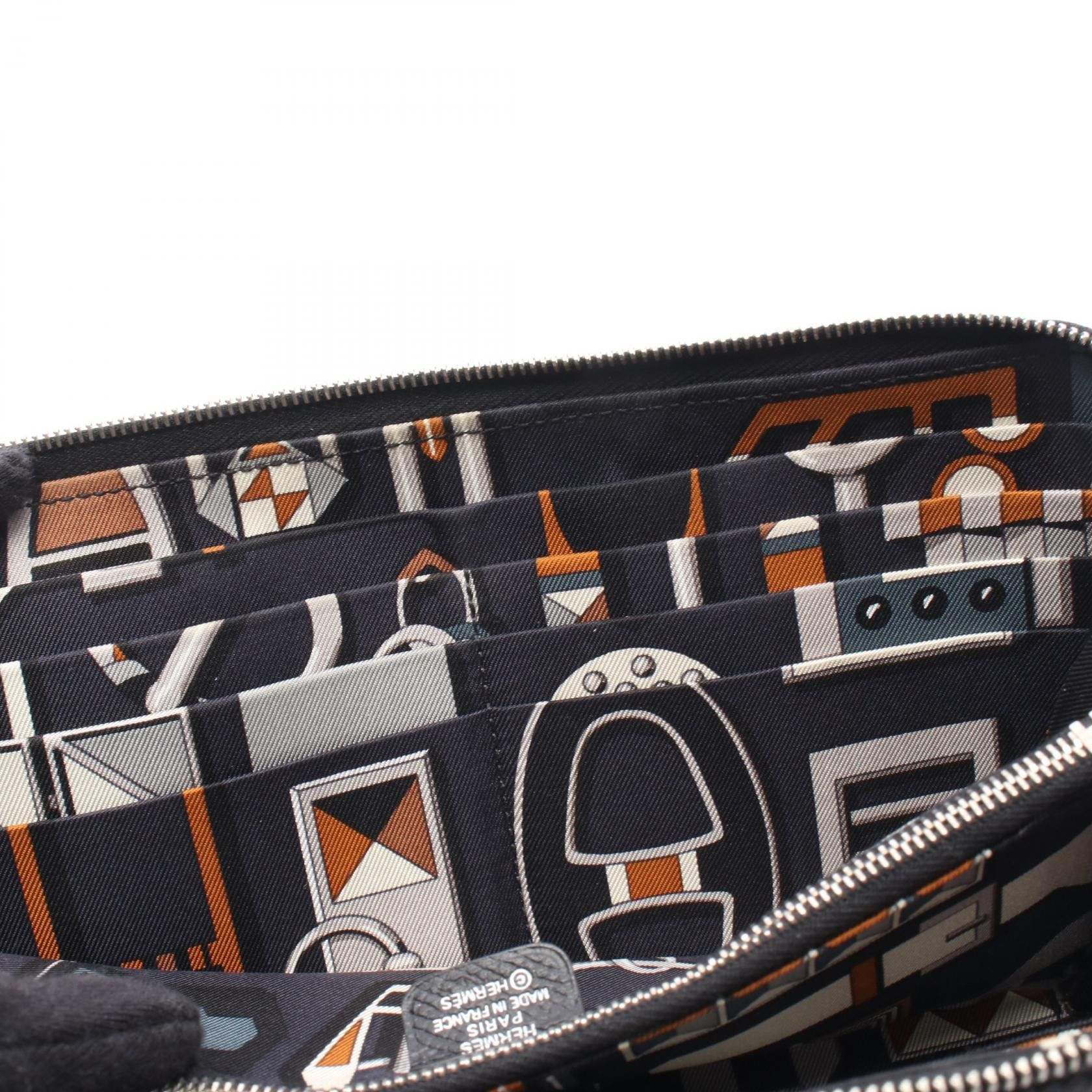 Hermes Hermes Hermes Azap Long Silk In Calfskin Wallet Leather Long Wallet X2016 DUTY FREE for USA Size ONE SIZE - 7 Thumbnail
