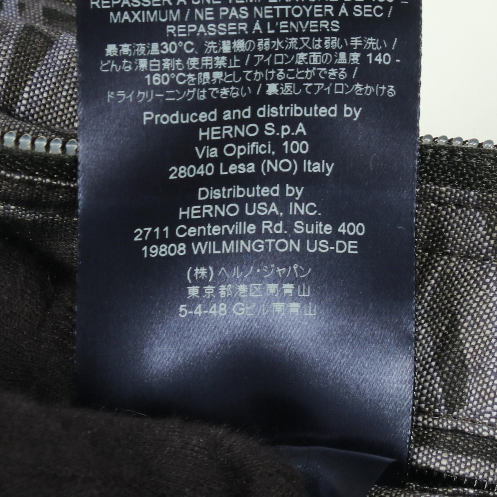 Other Other Herno Botanical Cotton Jacket Textile Outerwear DUTY FREE for USA Size ONE SIZE - 4 Thumbnail