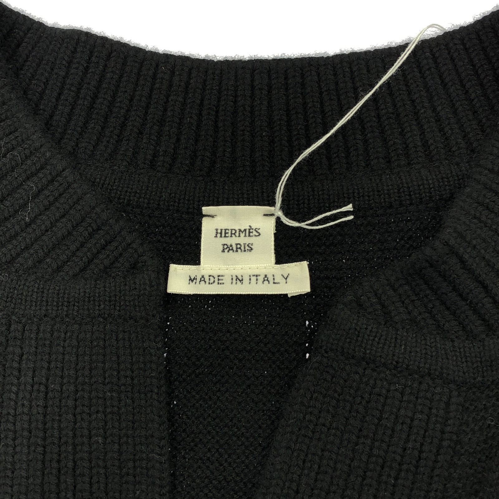 Hermes Hermes Hermes Wool Knit Top Textile Tops DUTY FREE for USA Size ONE SIZE - 5 Thumbnail